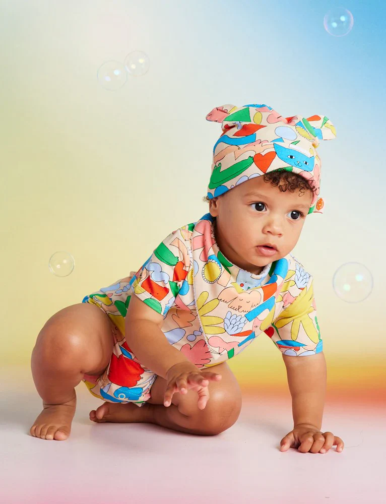 Halcyon Nights - Baby Bib -Little Billabong - Image 2