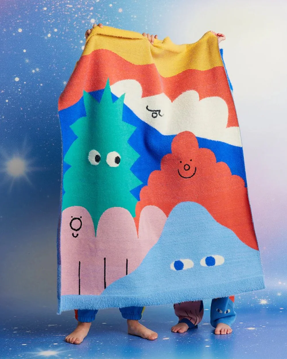 Halcyon Nights - Baby Blanket - Mount Wiggly