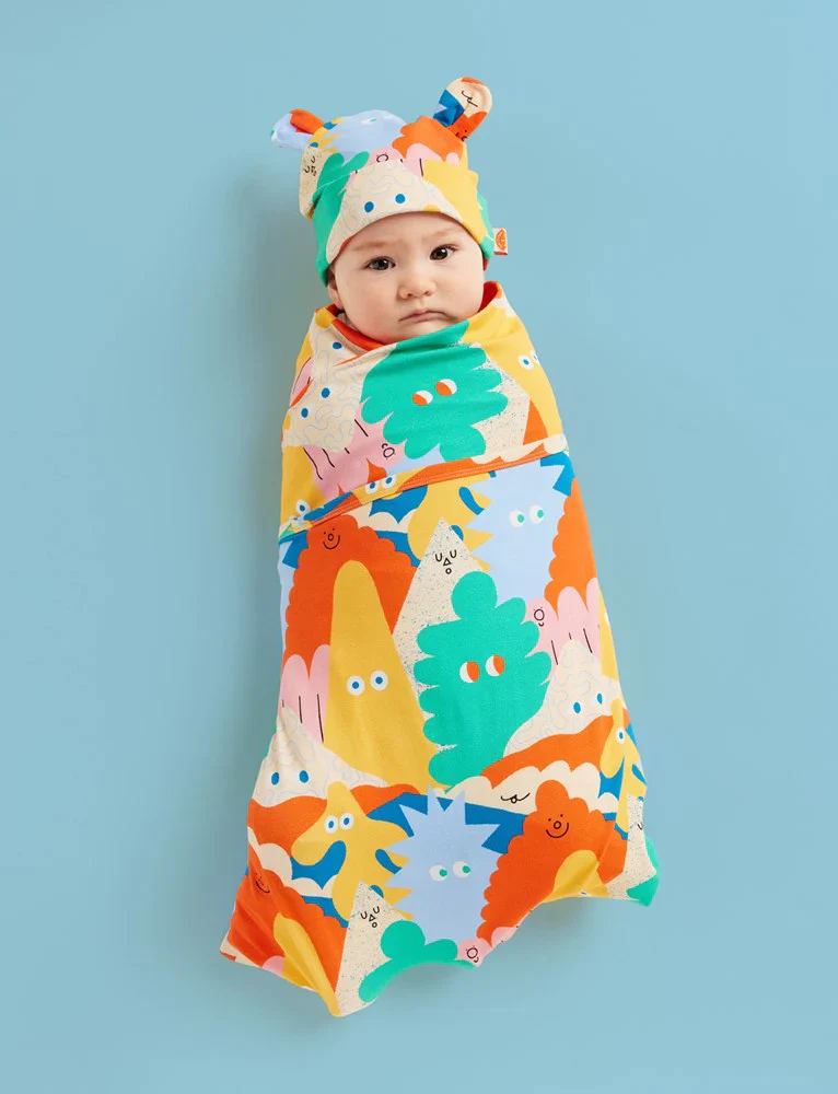 Halcyon Nights - Baby Wrap (Swaddle) - Mount Wiggly - Image 2