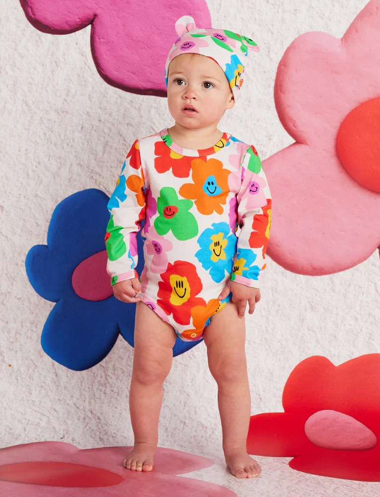 Halcyon Nights - Long Sleeve Bodysuit - Hej Blomma! - Image 2