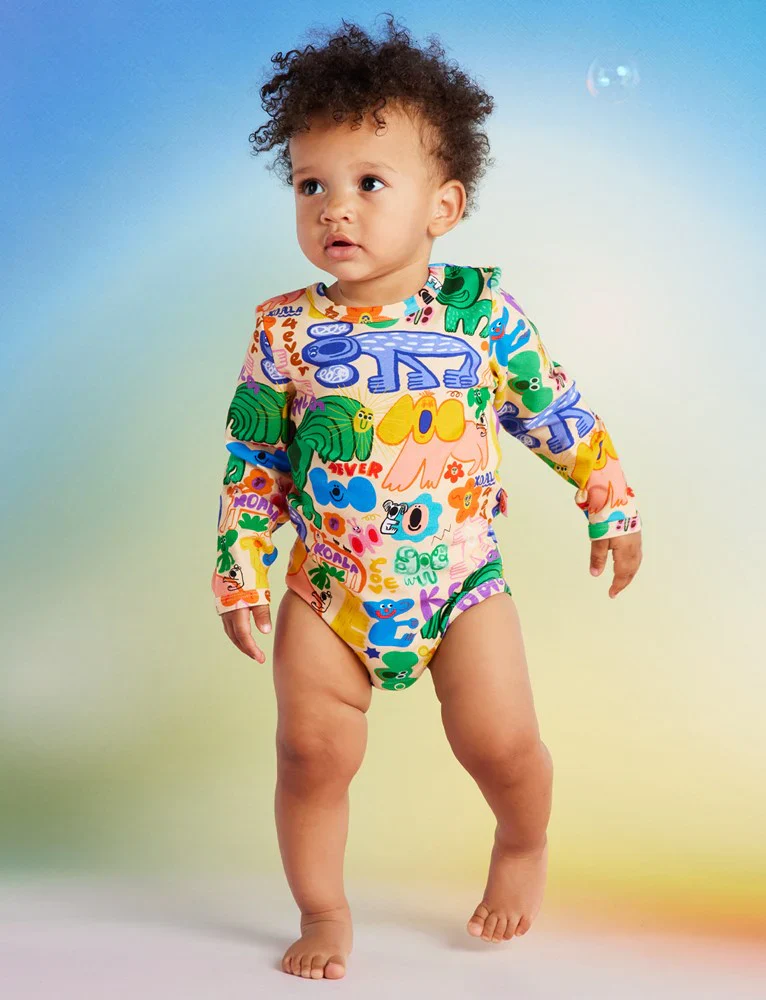Halcyon Nights - Long Sleeve Bodysuit - Koala 4ever - Image 2