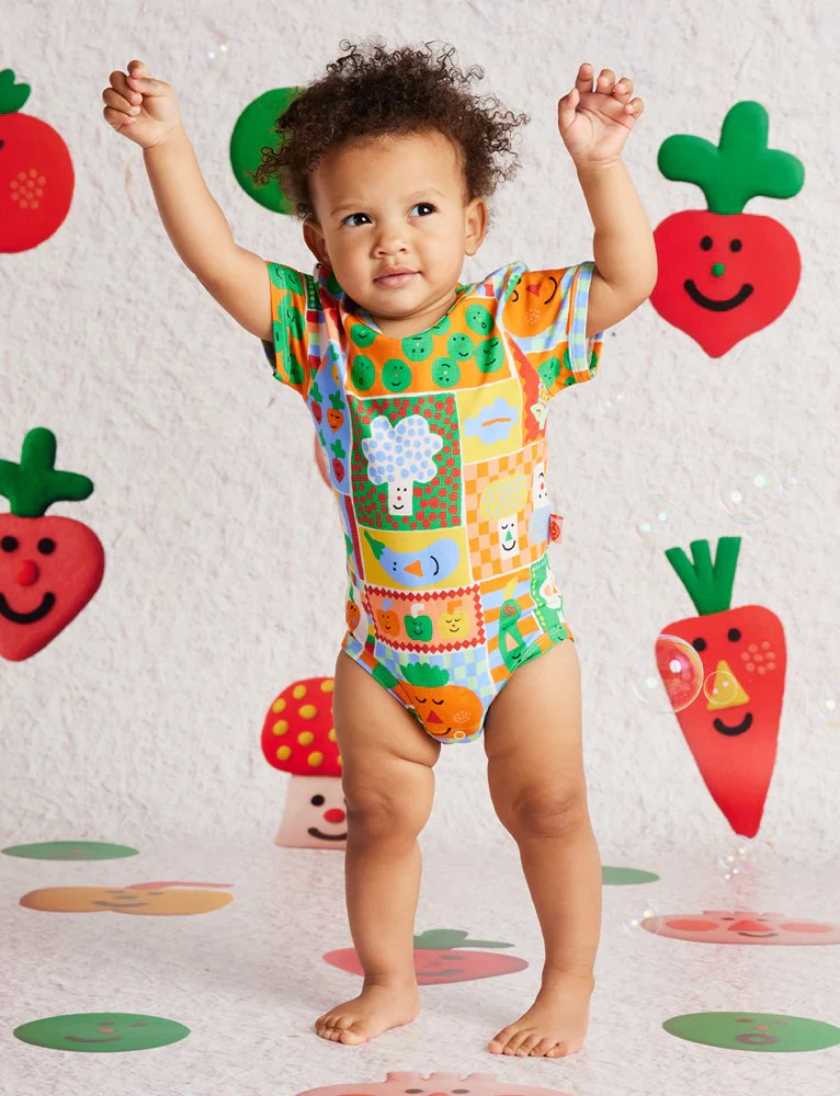 Halcyon Nights - Short Sleeve Bodysuit - Pocket Patch - Image 2