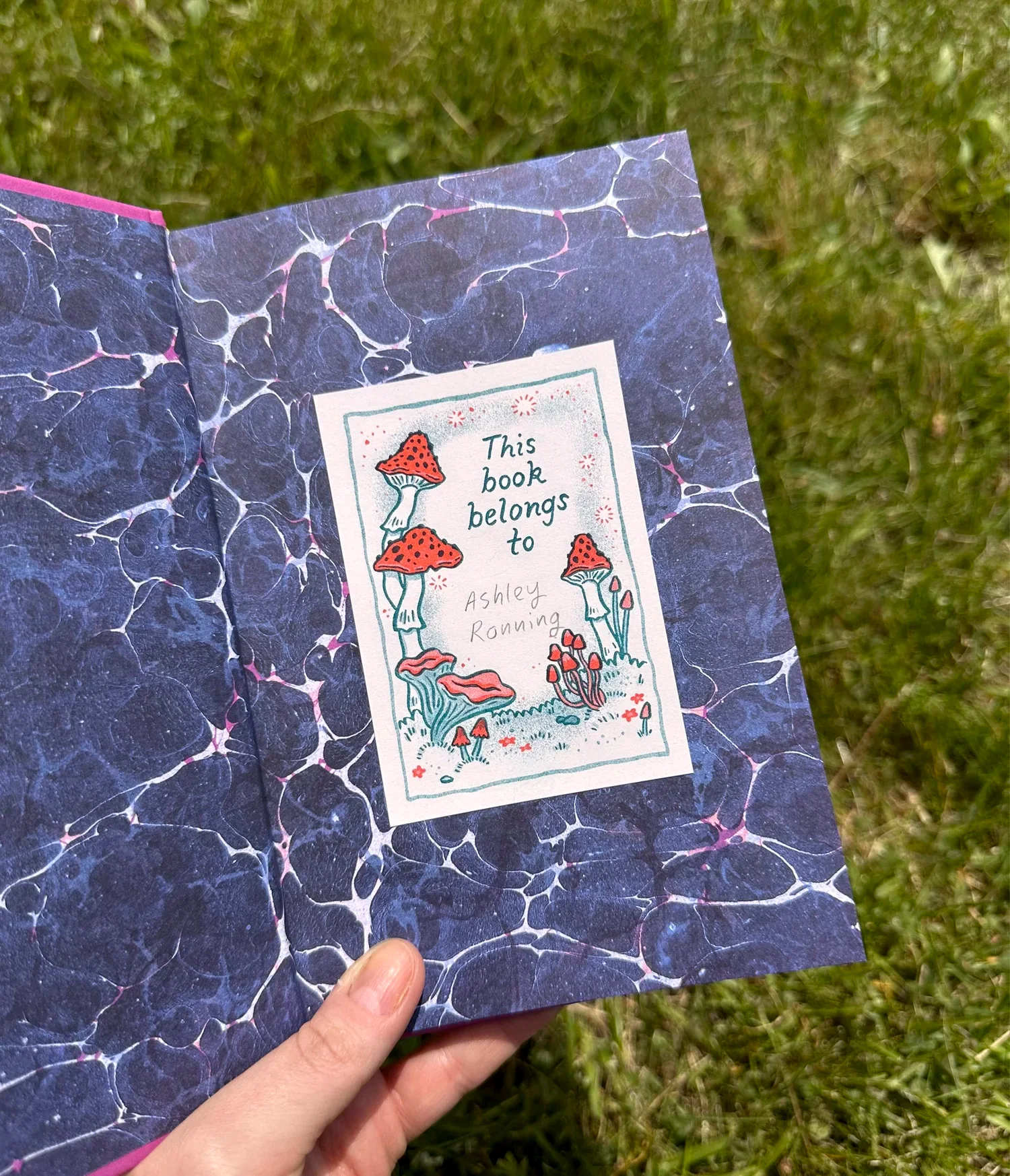 Helio Press - Book Plates - Mystical Mushrooms by Ashley Ronning - Image 3