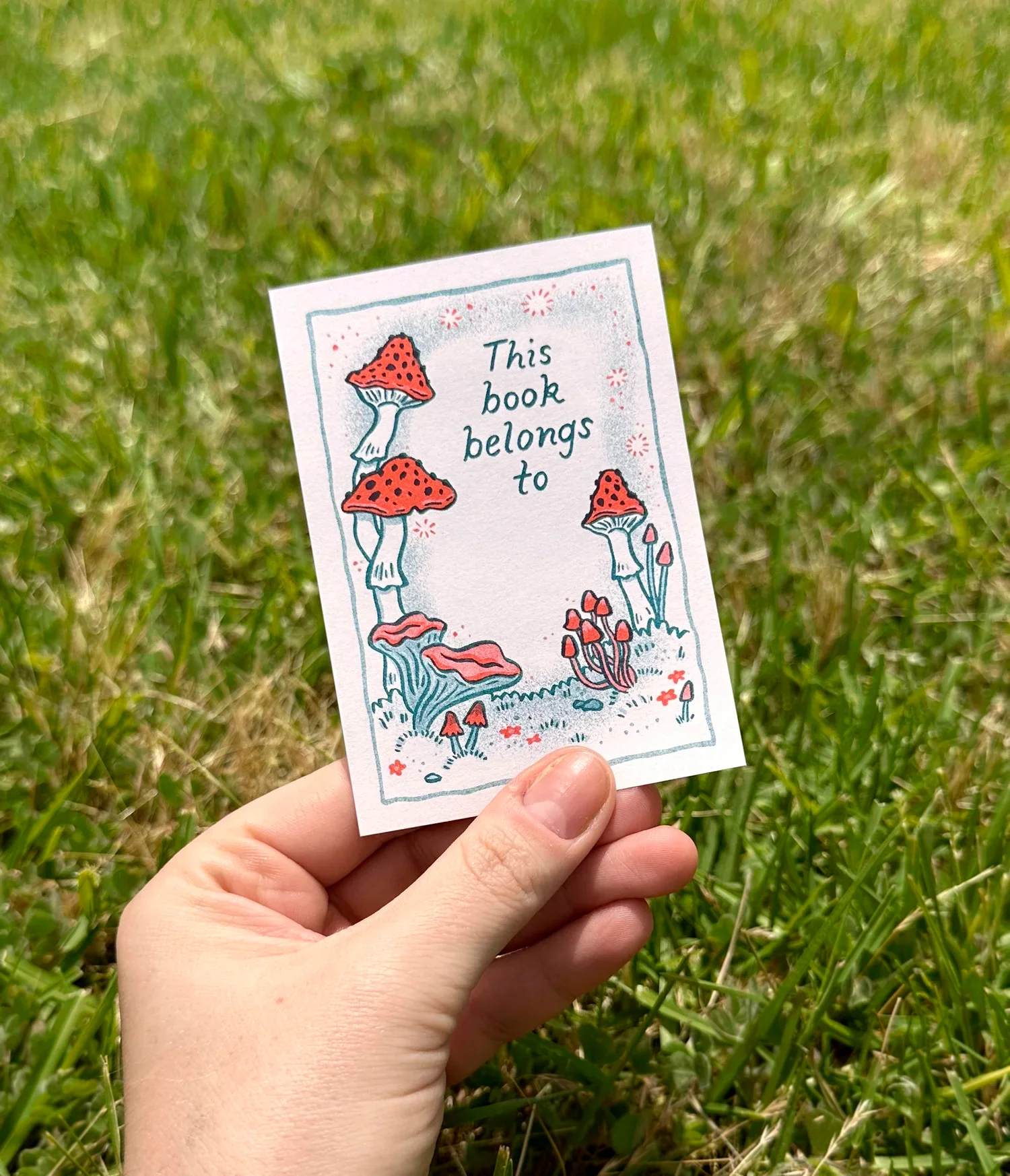 Helio Press - Book Plates - Mystical Mushrooms by Ashley Ronning - Image 4