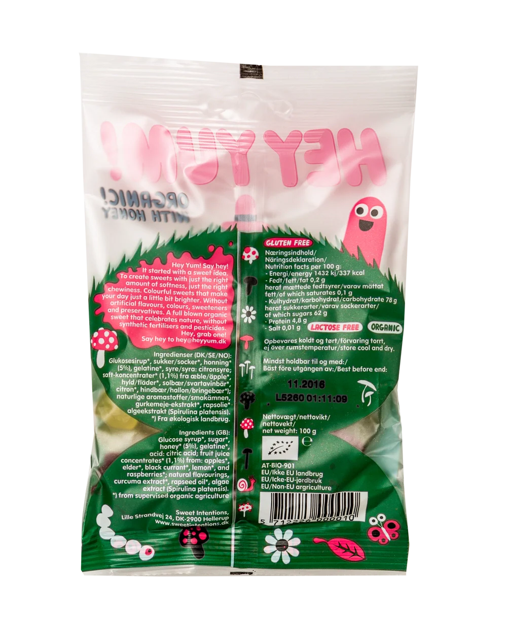 HEY YUM! Magic Forest - Organic Fruit Gums -100g - Image 3