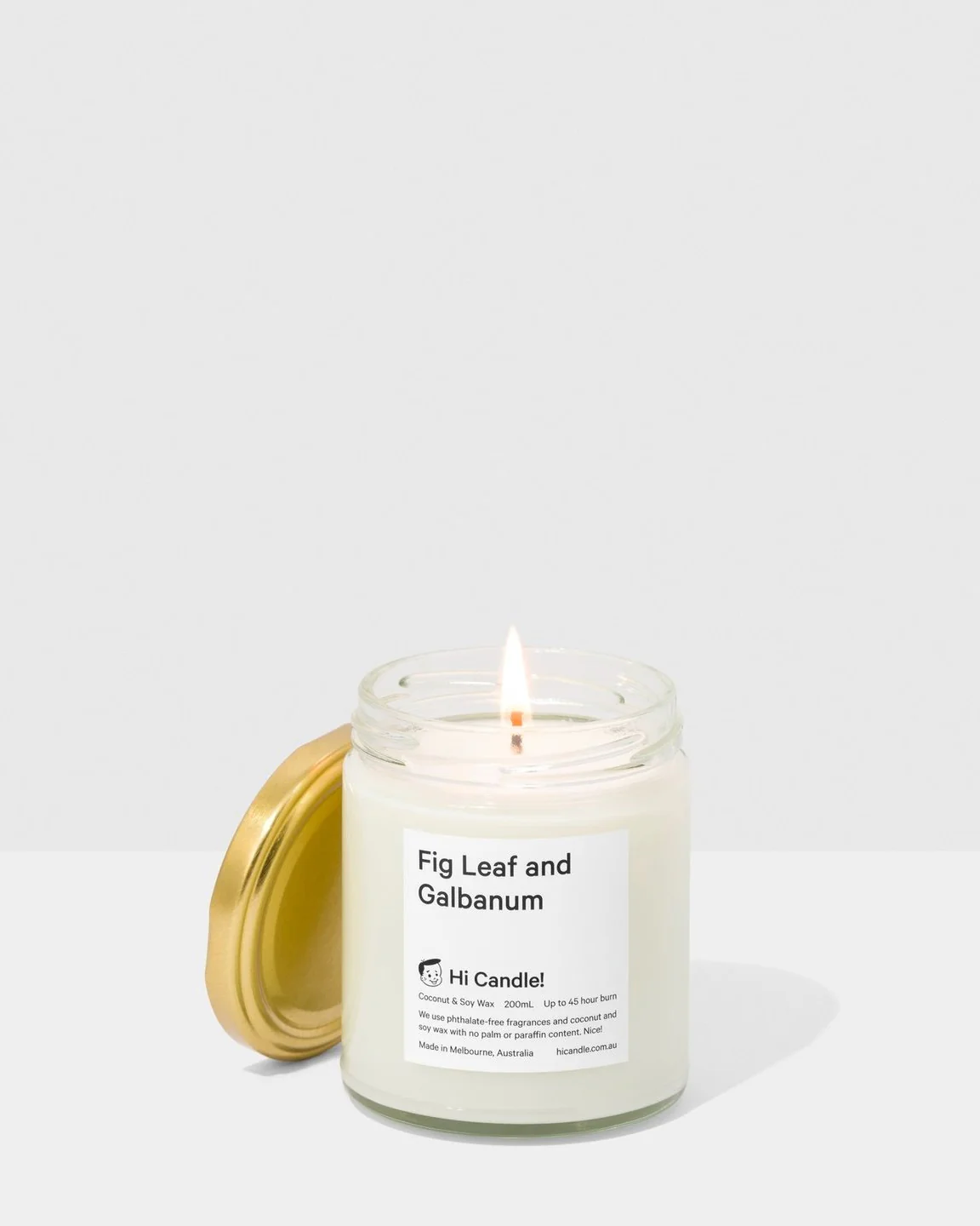 Hi Candle! Fig Leaf and Galbanum