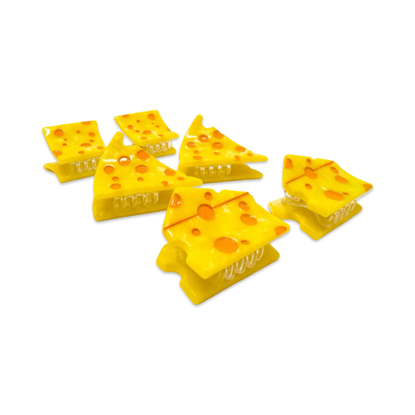 Jenny Lemons - Micro Cheese Hair Claw Clip Set - Image 4