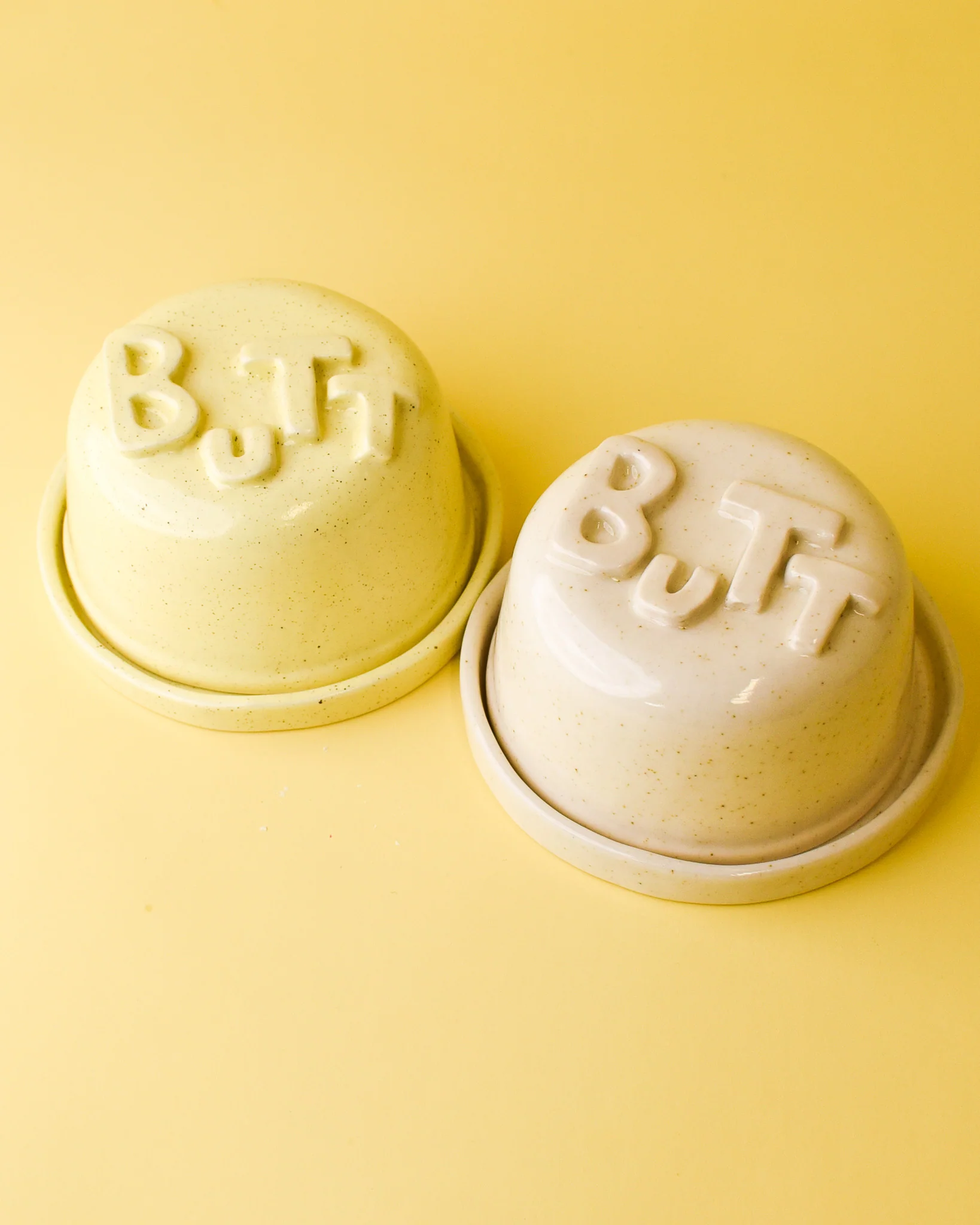 Julie B - BUTT Butter dish - Cream - Image 3