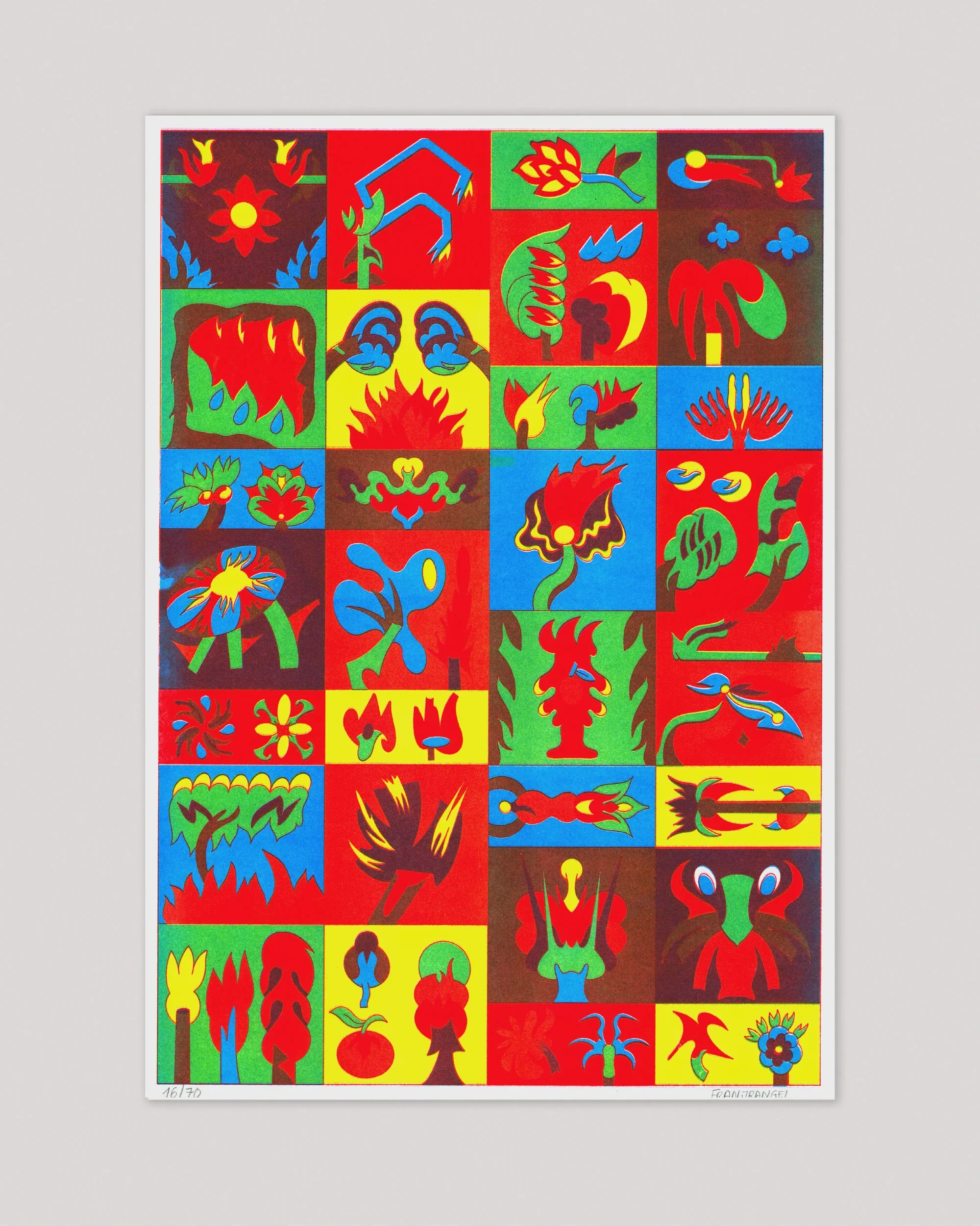 Jumbo Press - Fuego A3 Print (Limited Edition)