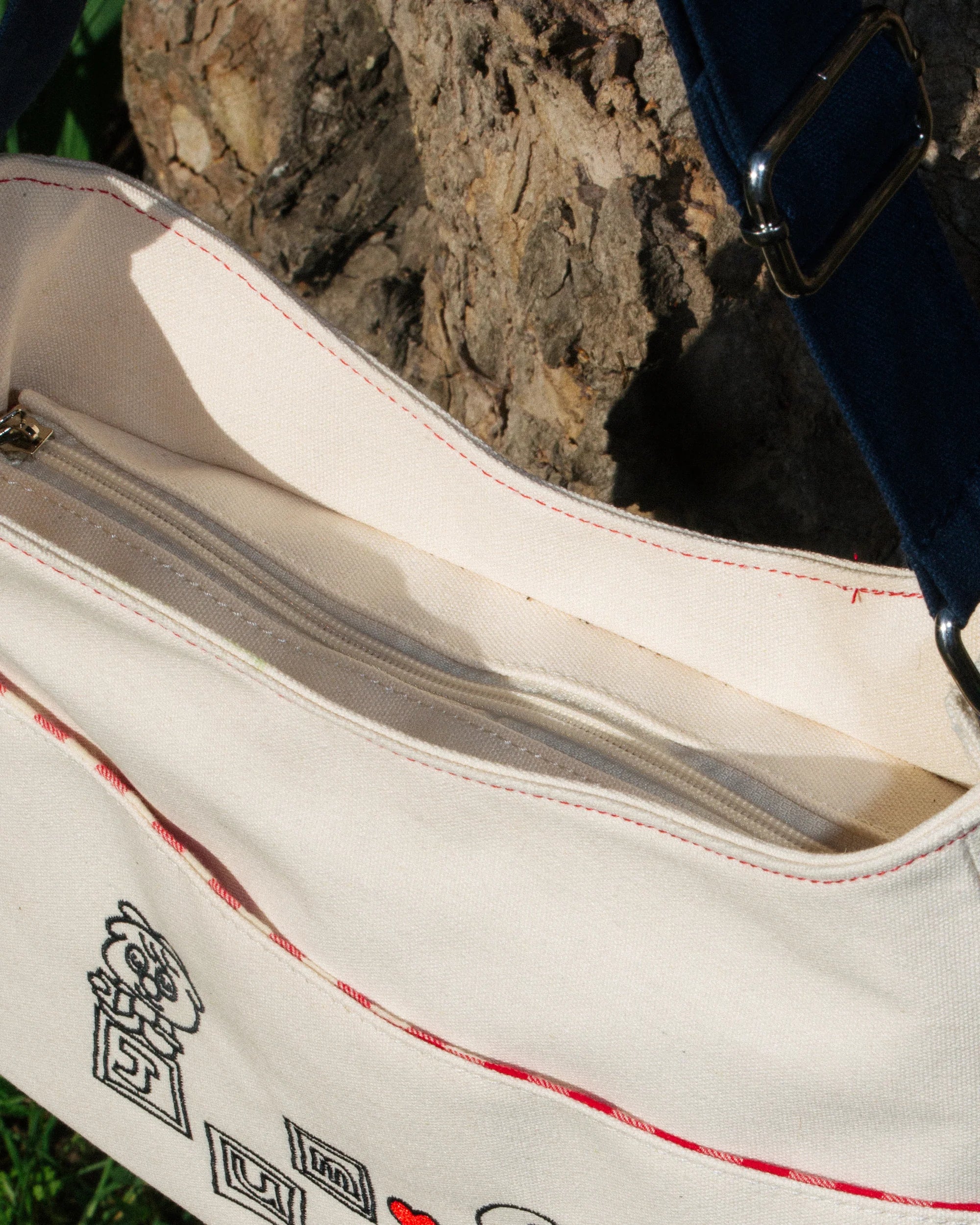 Jumbo Press - Jumbo Swing Bag - Navy Strap - Image 3