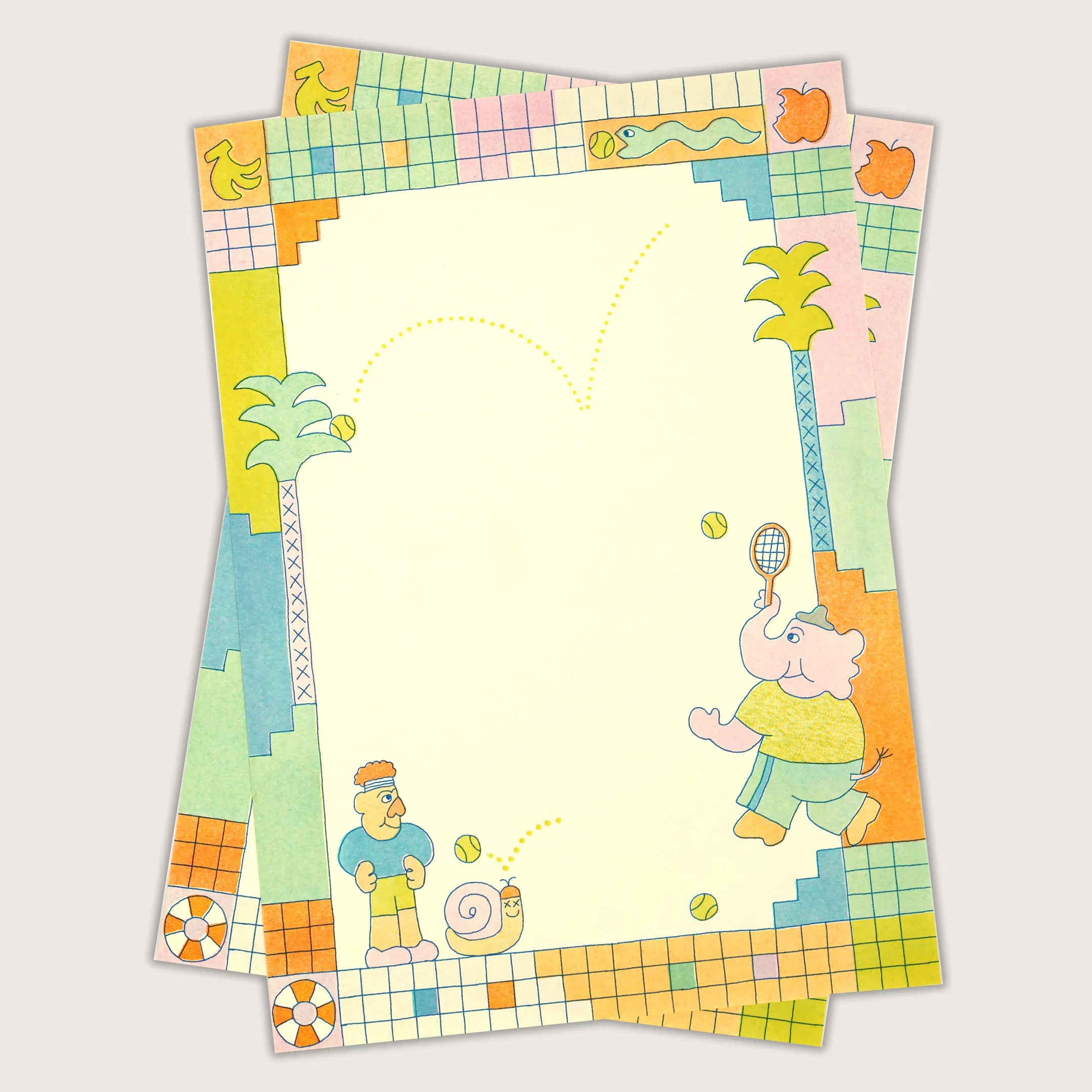 Jumbo Press - Risograph Stationery Set - Image 4