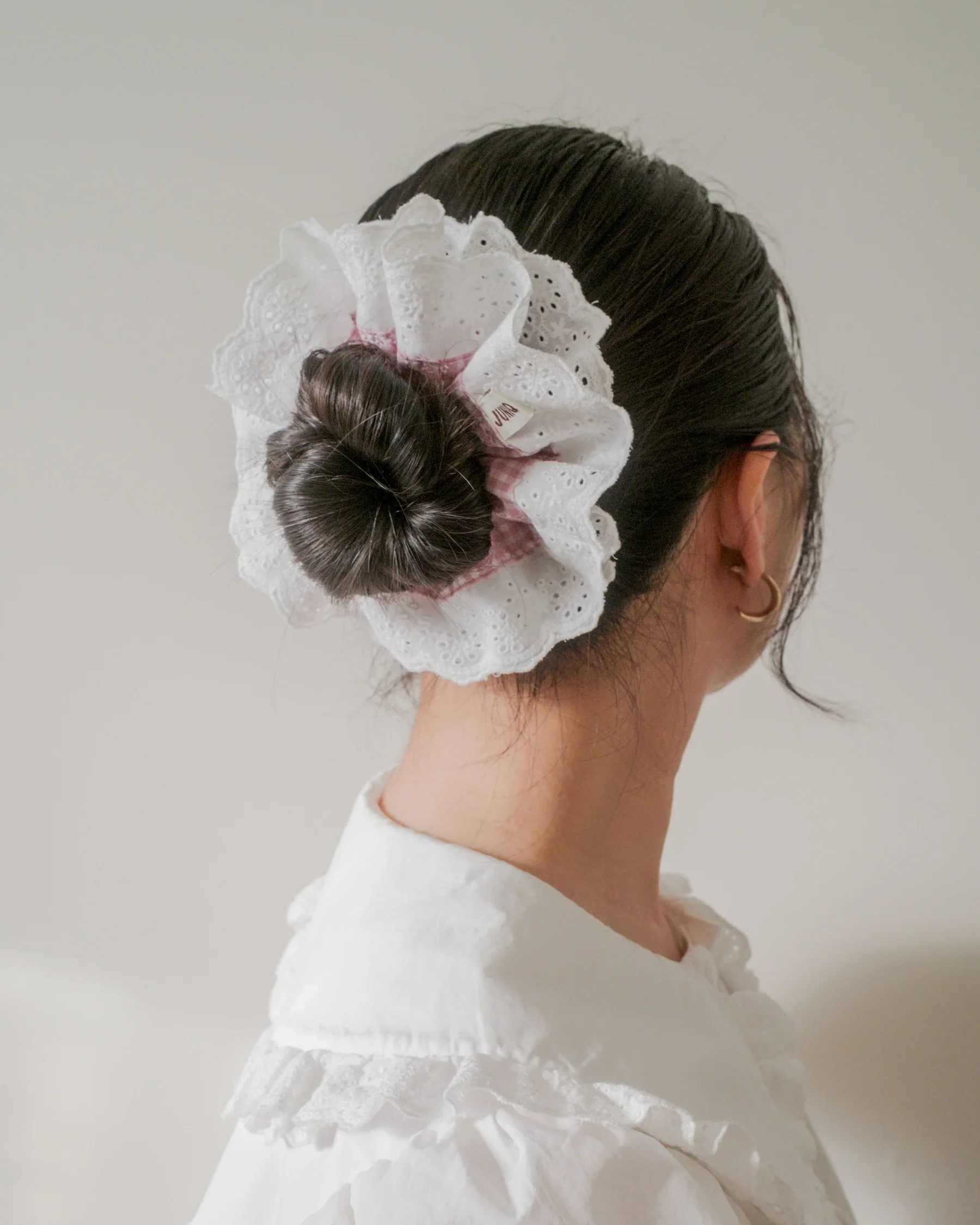 Juniq Scrunchies - Betty Gingham - Pink - Image 2