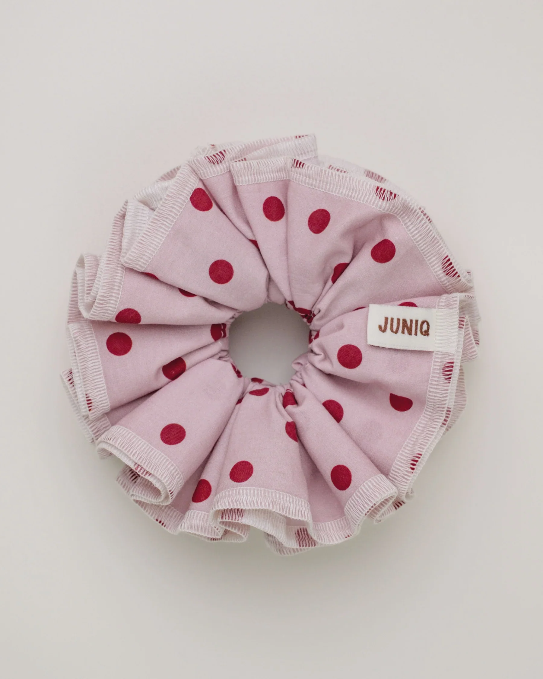 Juniq Scrunchies - Miss Dottie - Pink/Red