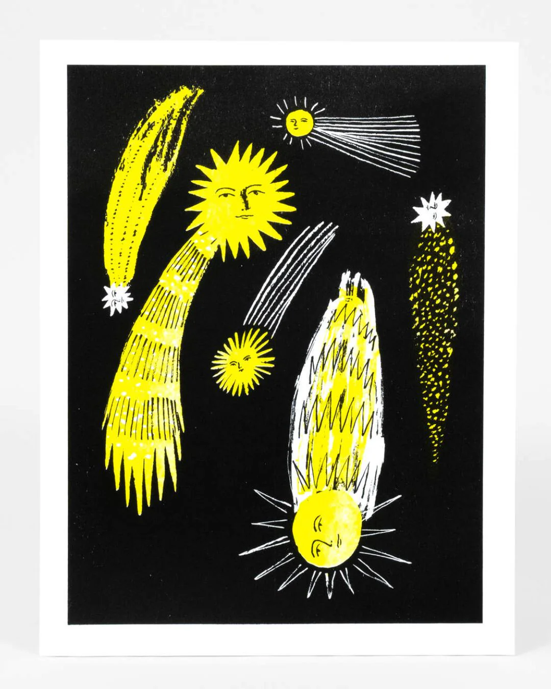 Kaye Blegvad - Riso Print - Comets