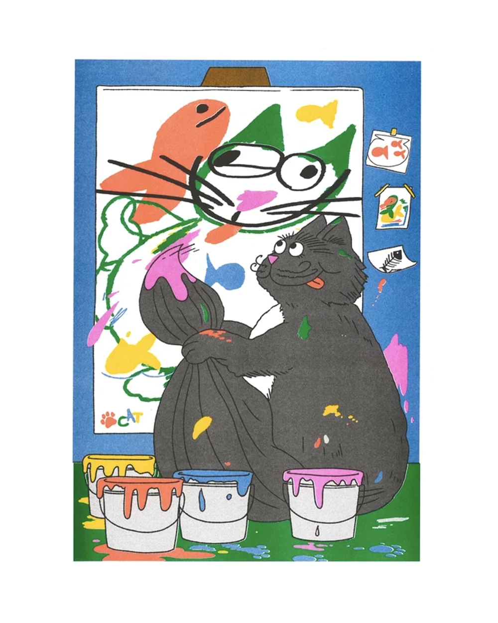 KIBLIND Atelier - Angela Kirkwood - If Pets Could Paint