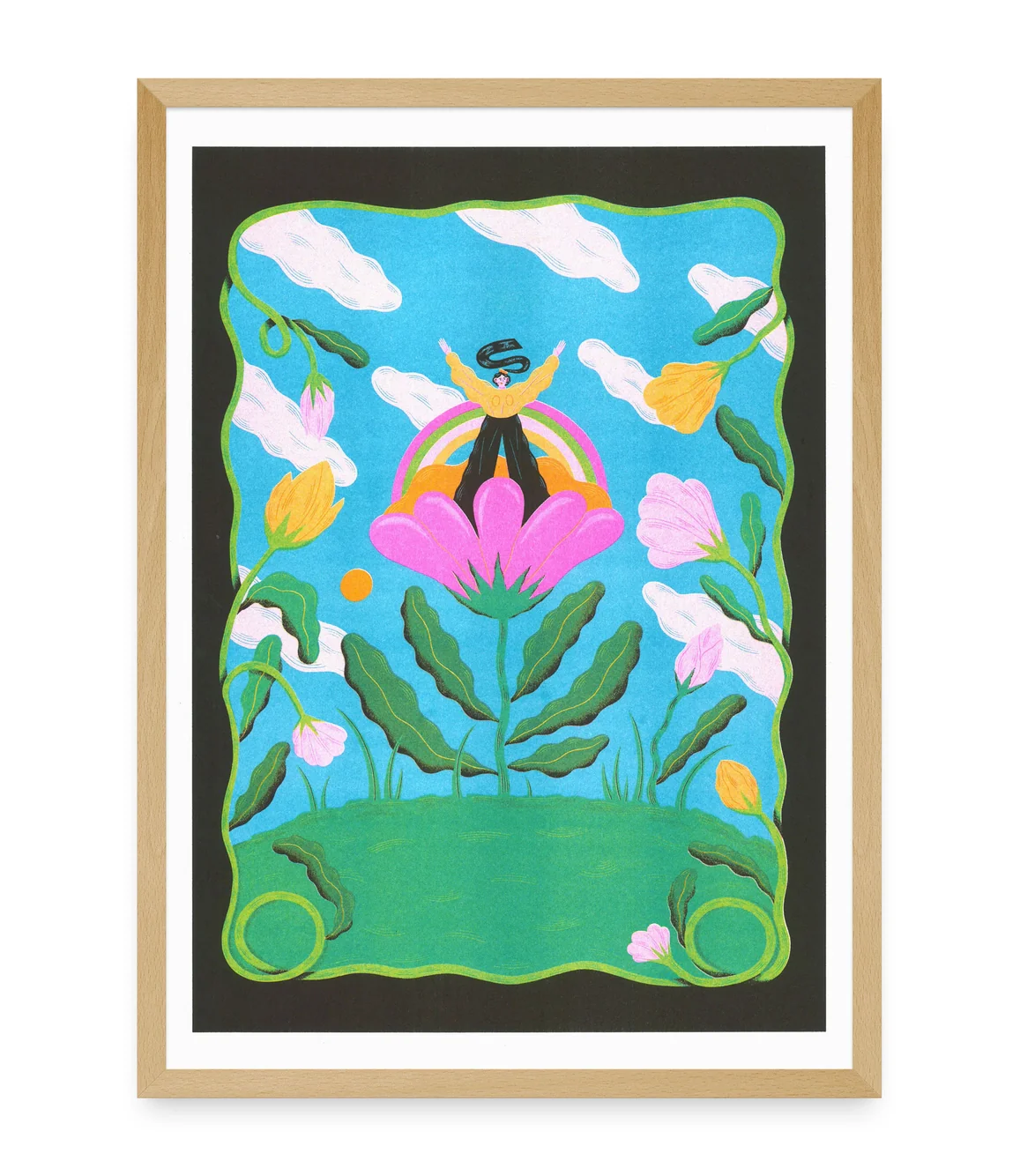 KIBLIND Atelier - Clara Super Duper - Time To Shine - A3 Poster - Image 2