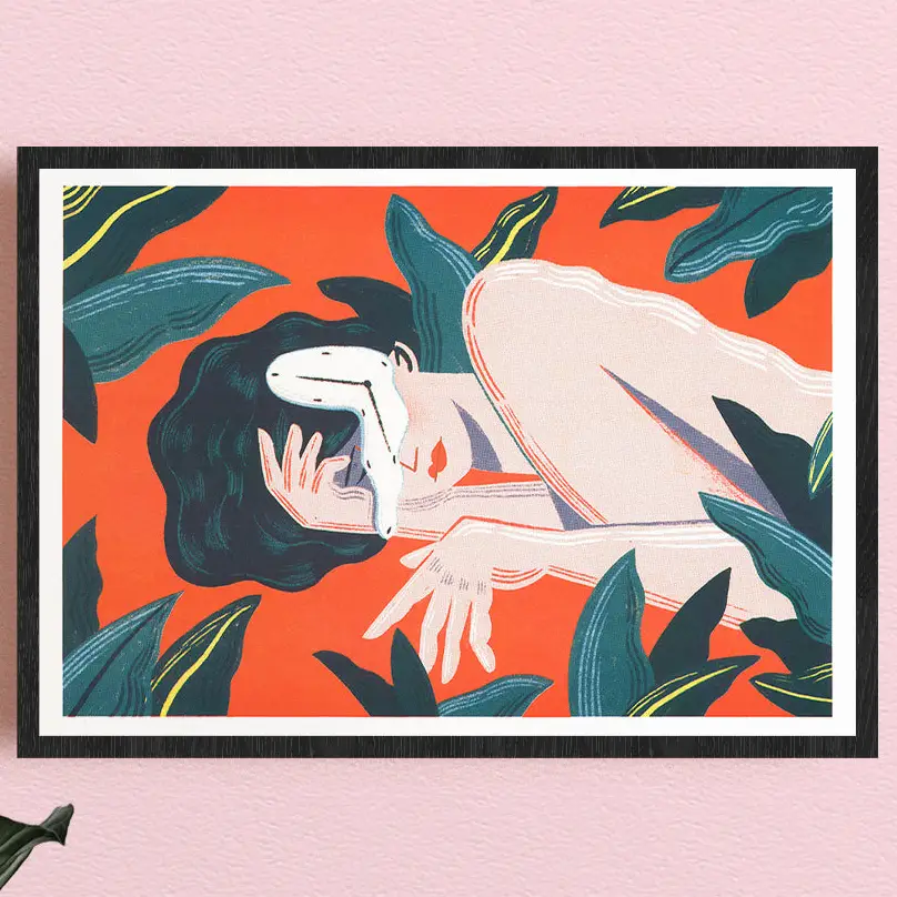 Kiblind - Clara Dupré - the Lack of Time - A3 Poster - Image 2