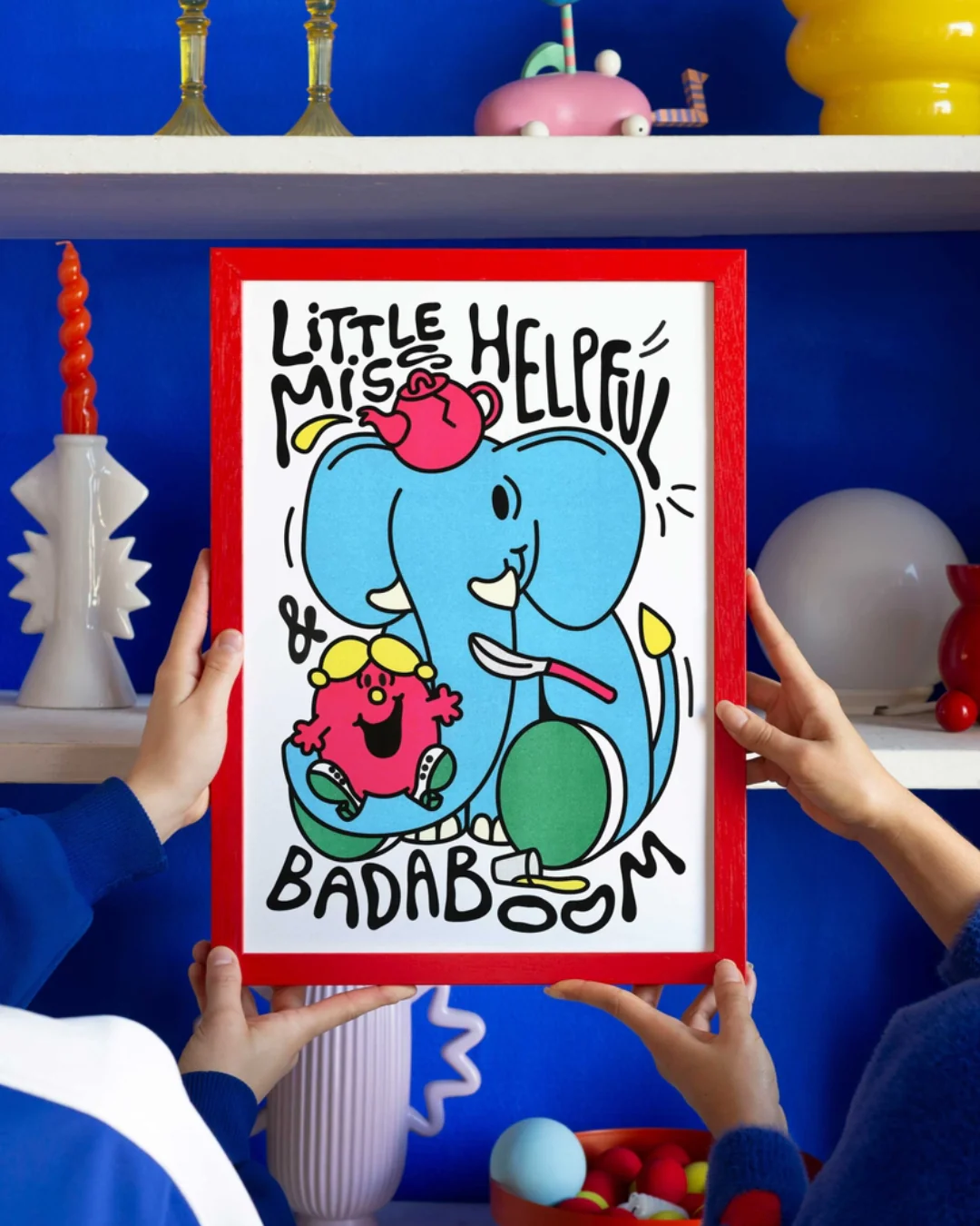 Kiblind - Little Miss Helpful - A3 Poster