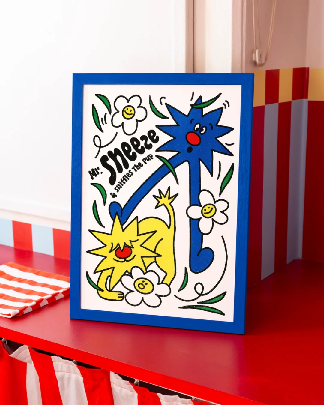 Kiblind - Mr. Sneeze - A3 Poster