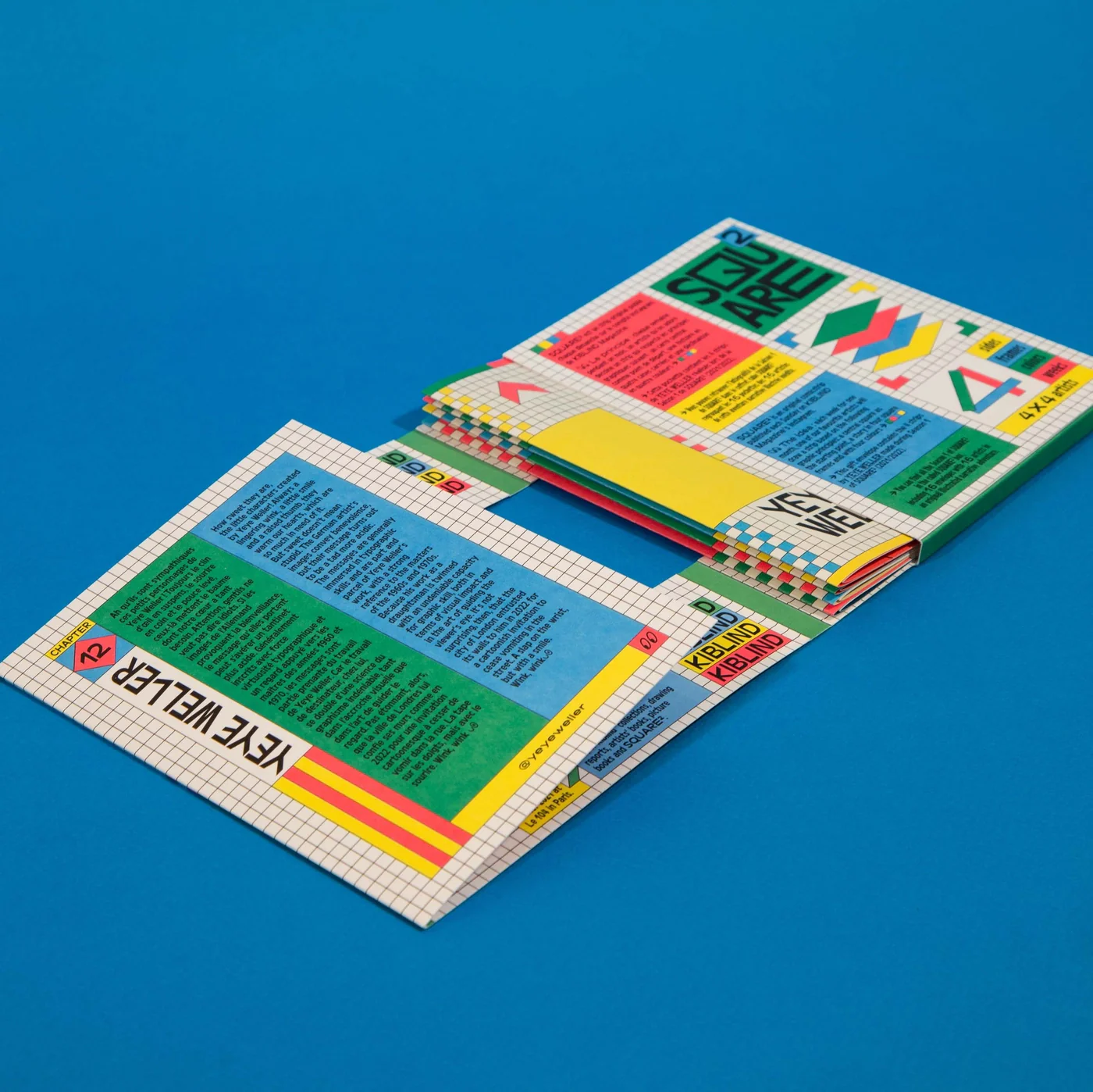 Kiblind - Square² Pouch - Yeye Weller - Image 4