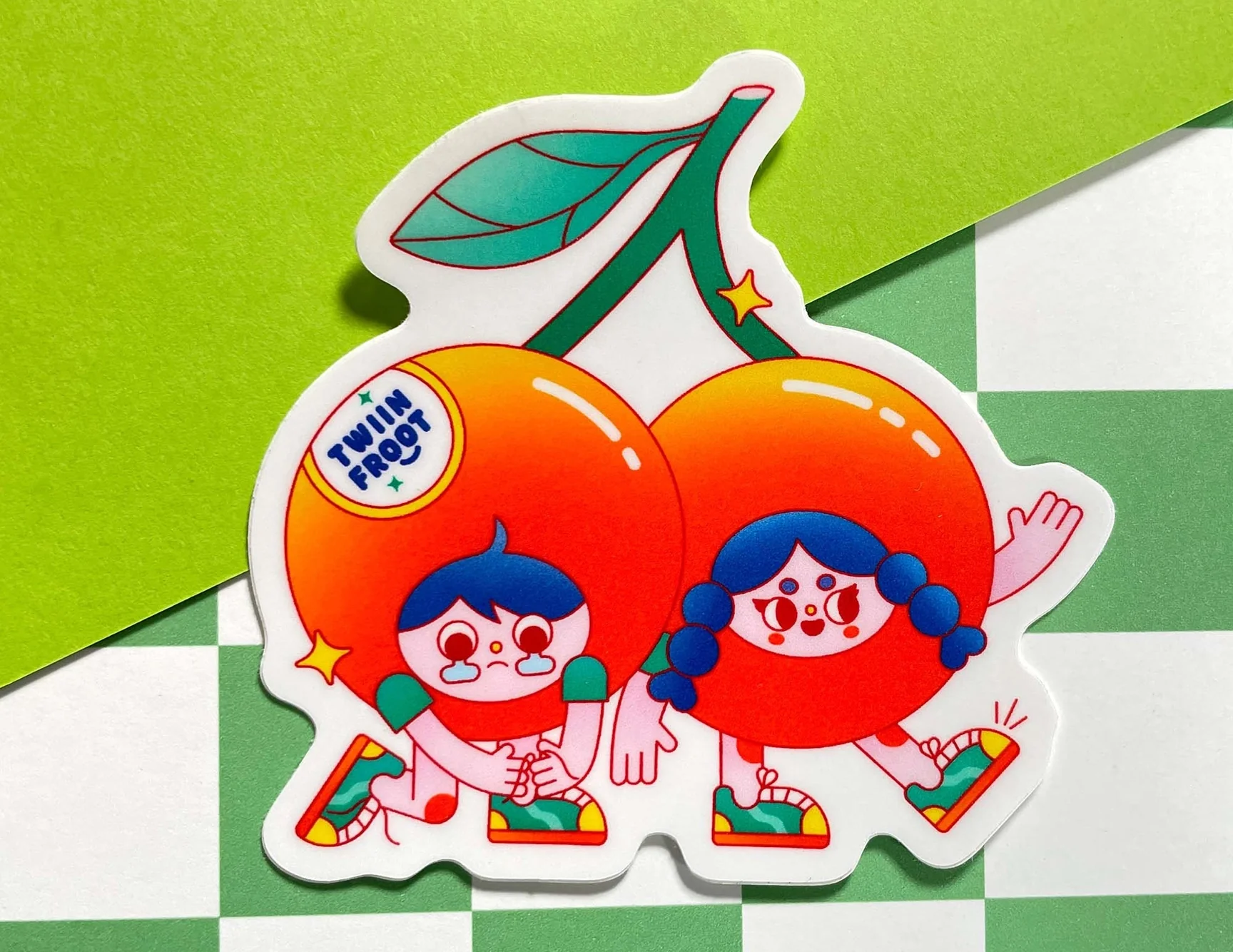 Kidnichols - Vinyl Sticker - Twin Froot - Image 2