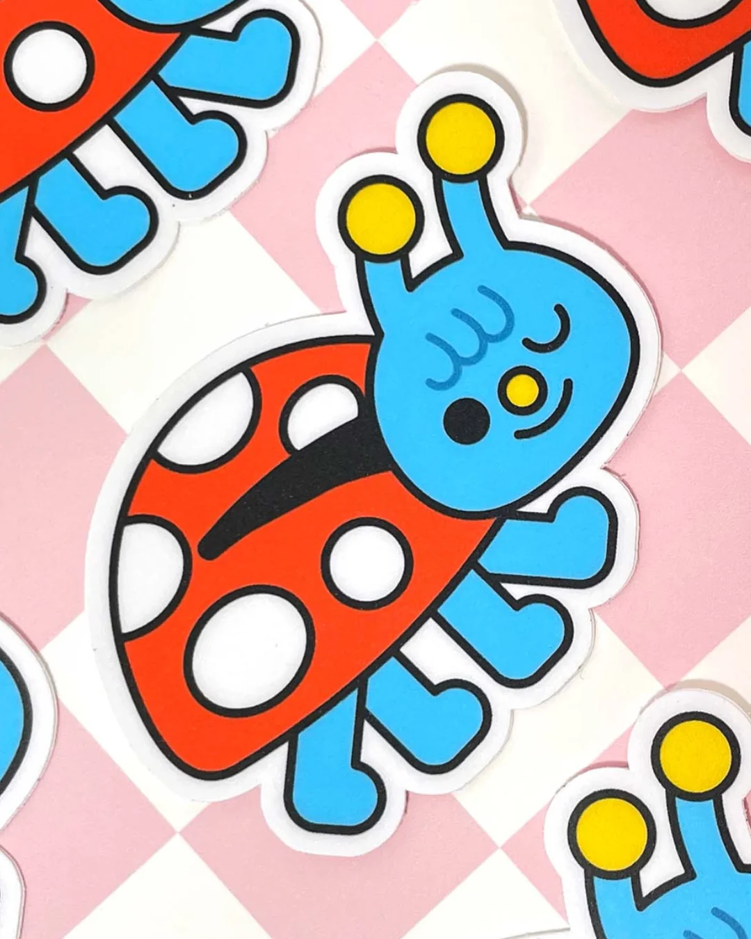 Kidnichols - Vinyl Sticker - Whatta Ladybug
