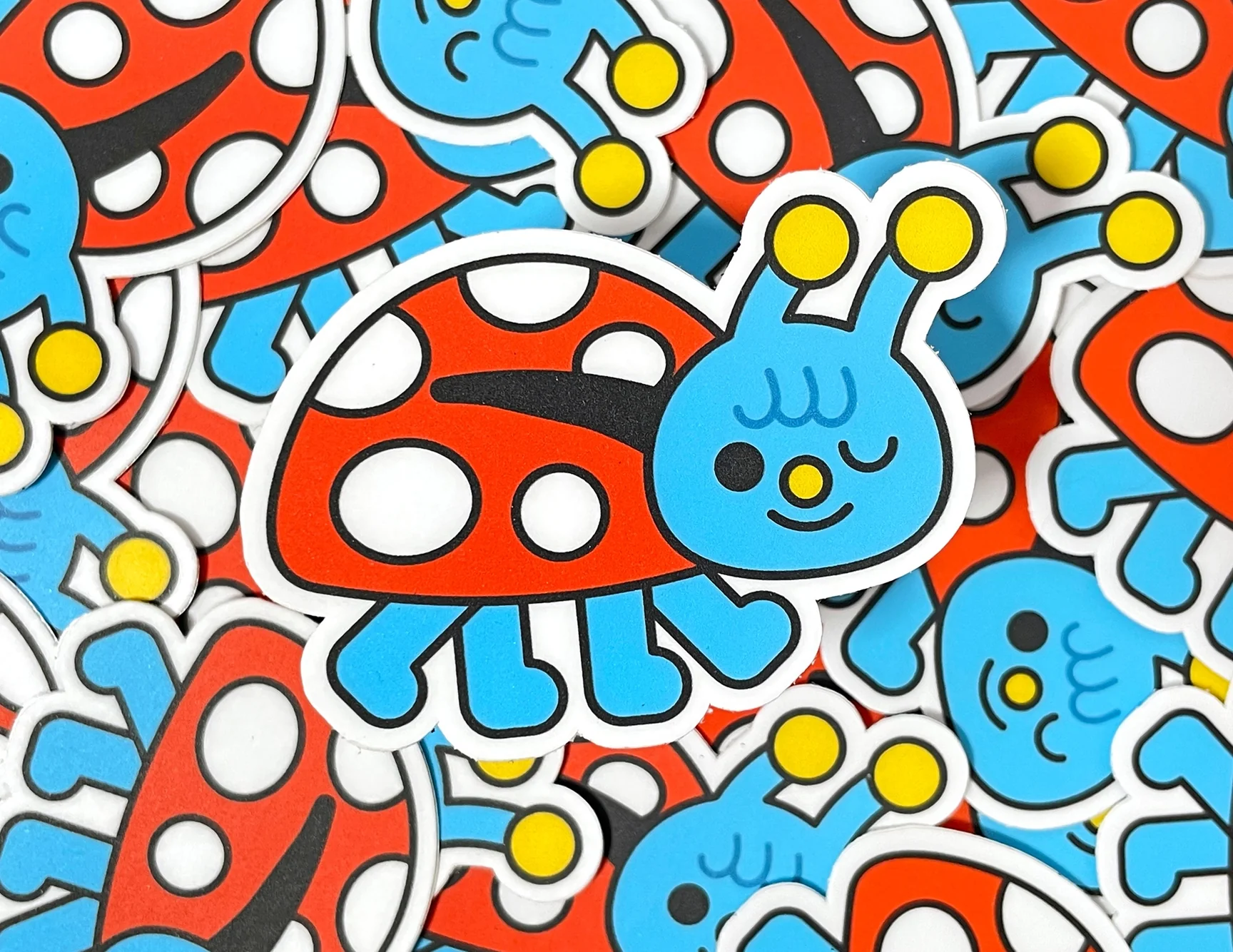 Kidnichols - Vinyl Sticker - Whatta Ladybug - Image 2