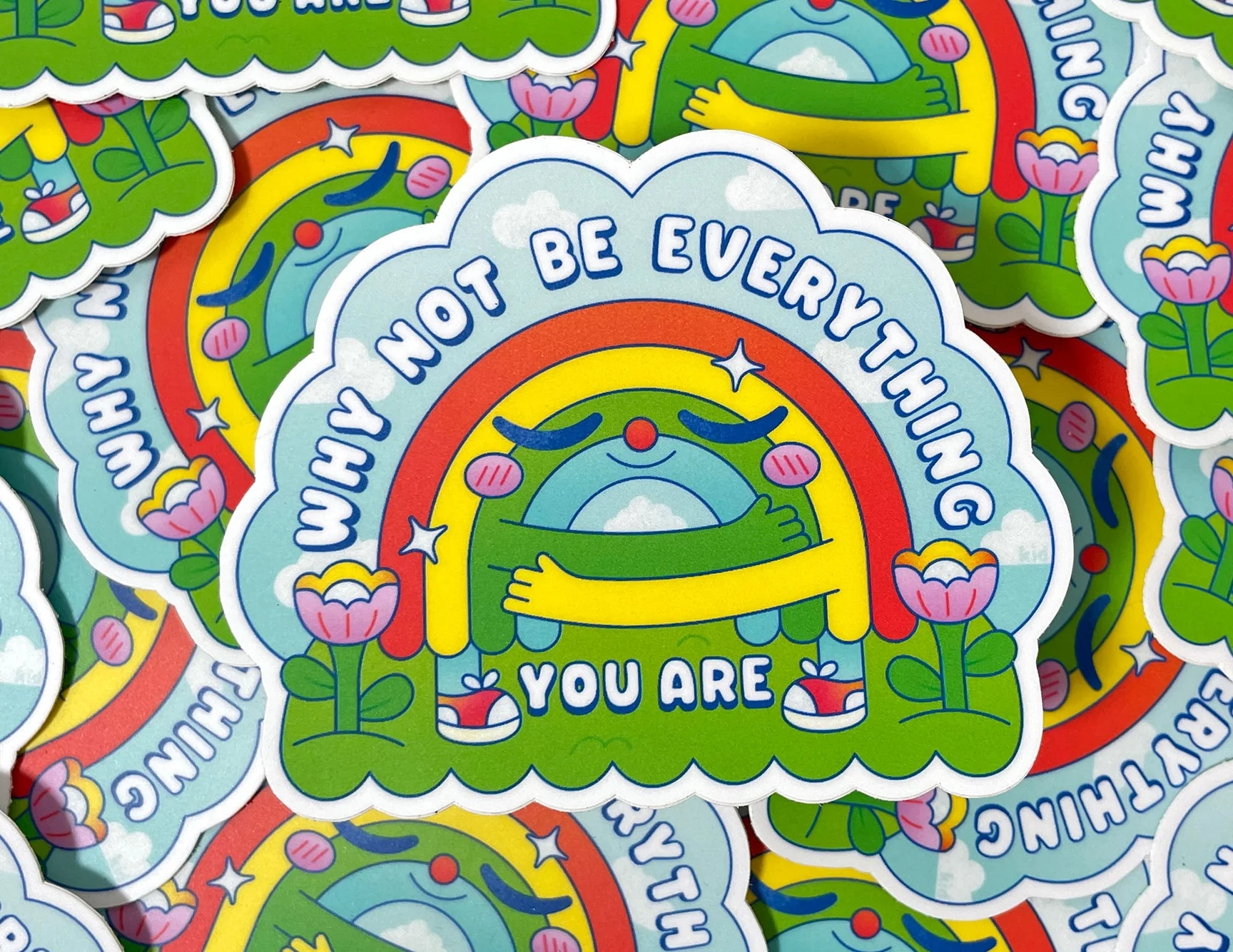 Kidnichols - Vinyl Sticker - Why Not Be Everything You Are - Image 2