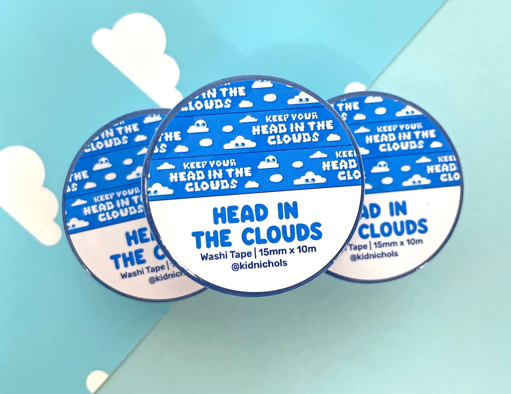 Kidnichols - Washi Tape - Keep Your Head in the Clouds - Image 2