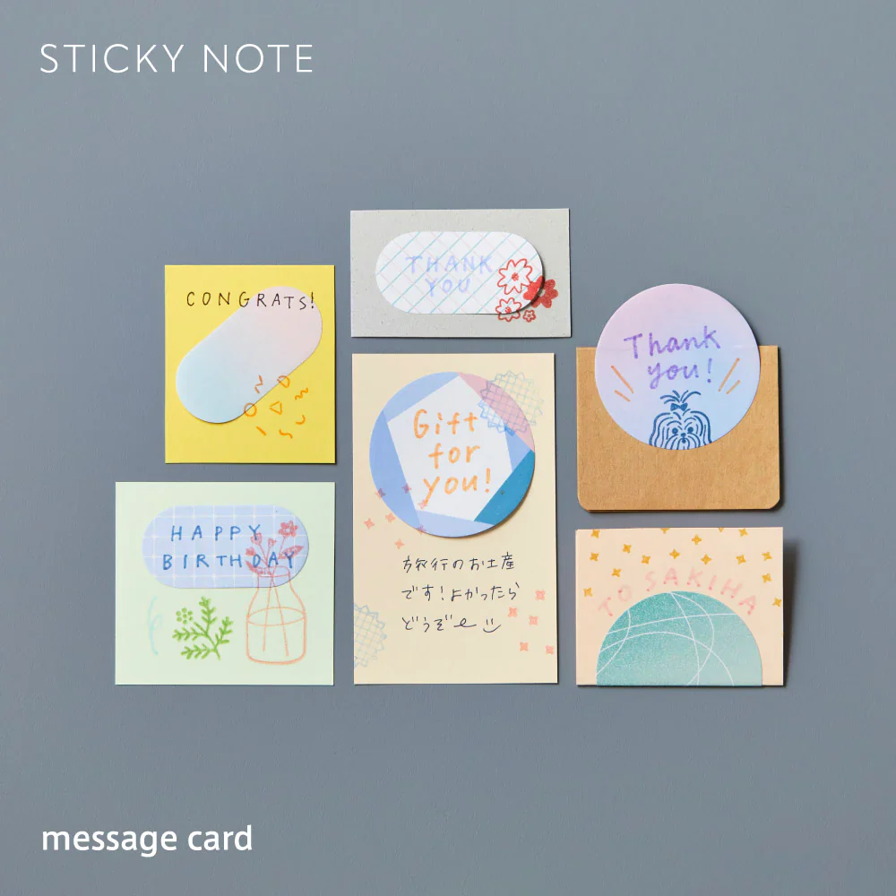 KING JIM - COFFRET Sticky Note - Lilac Pink - Image 2