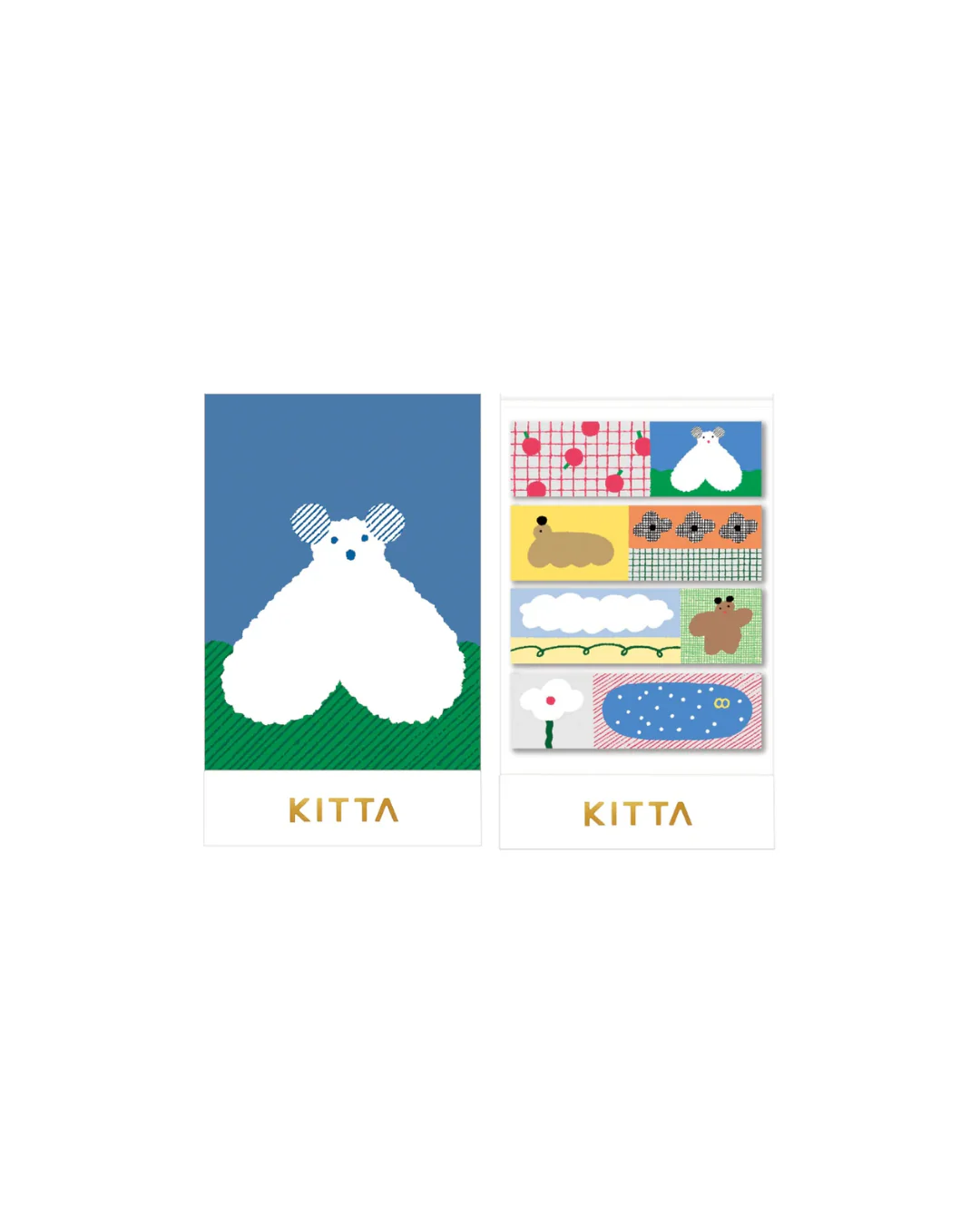KING JIM - KITTA Basic - Washi Stickers Stroll