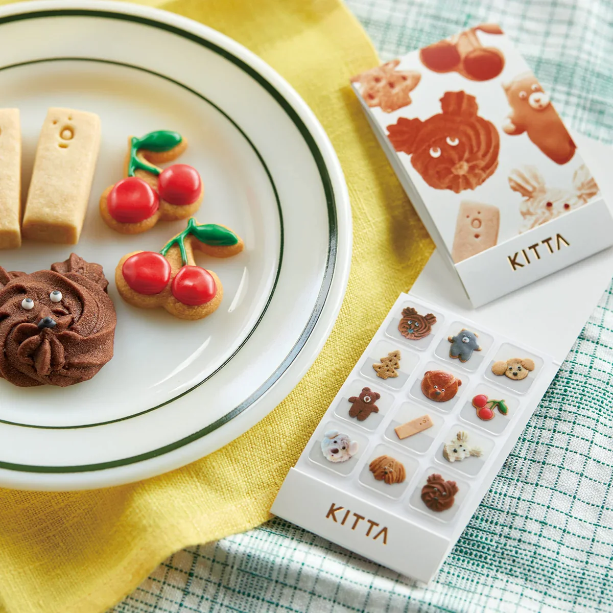 KING JIM - KITTA Clear - Washi Stickers Cookies - Image 2