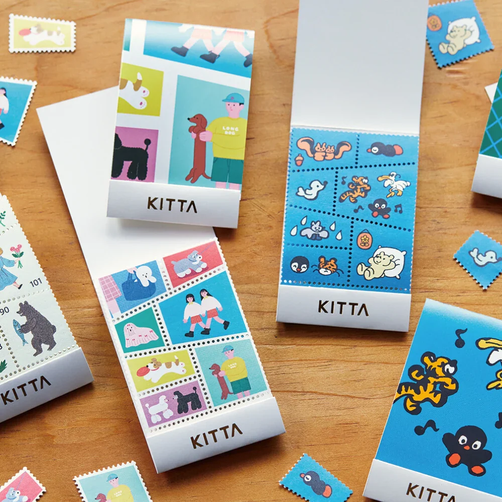 KING JIM - KITTA Special - Washi Stickers Doggy - Image 2