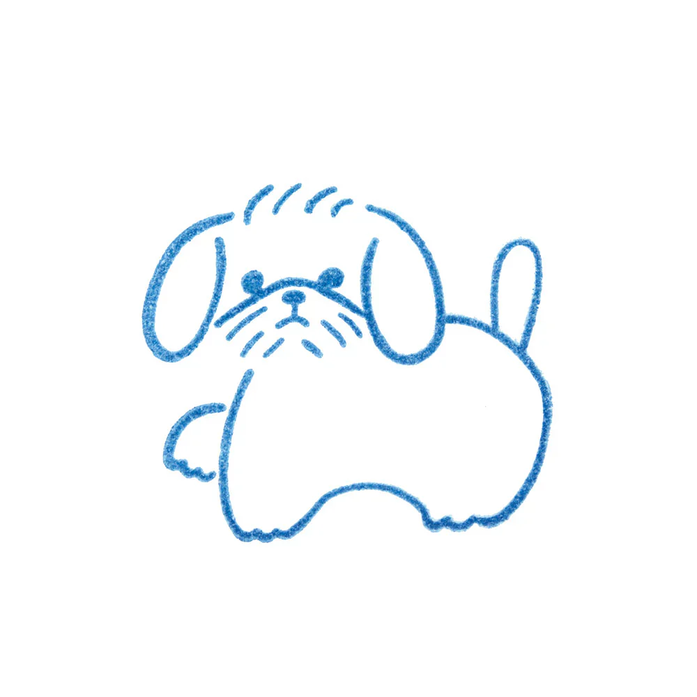 KING JIM - KORI JIRUSHI - Stamp - Maltese - Image 2