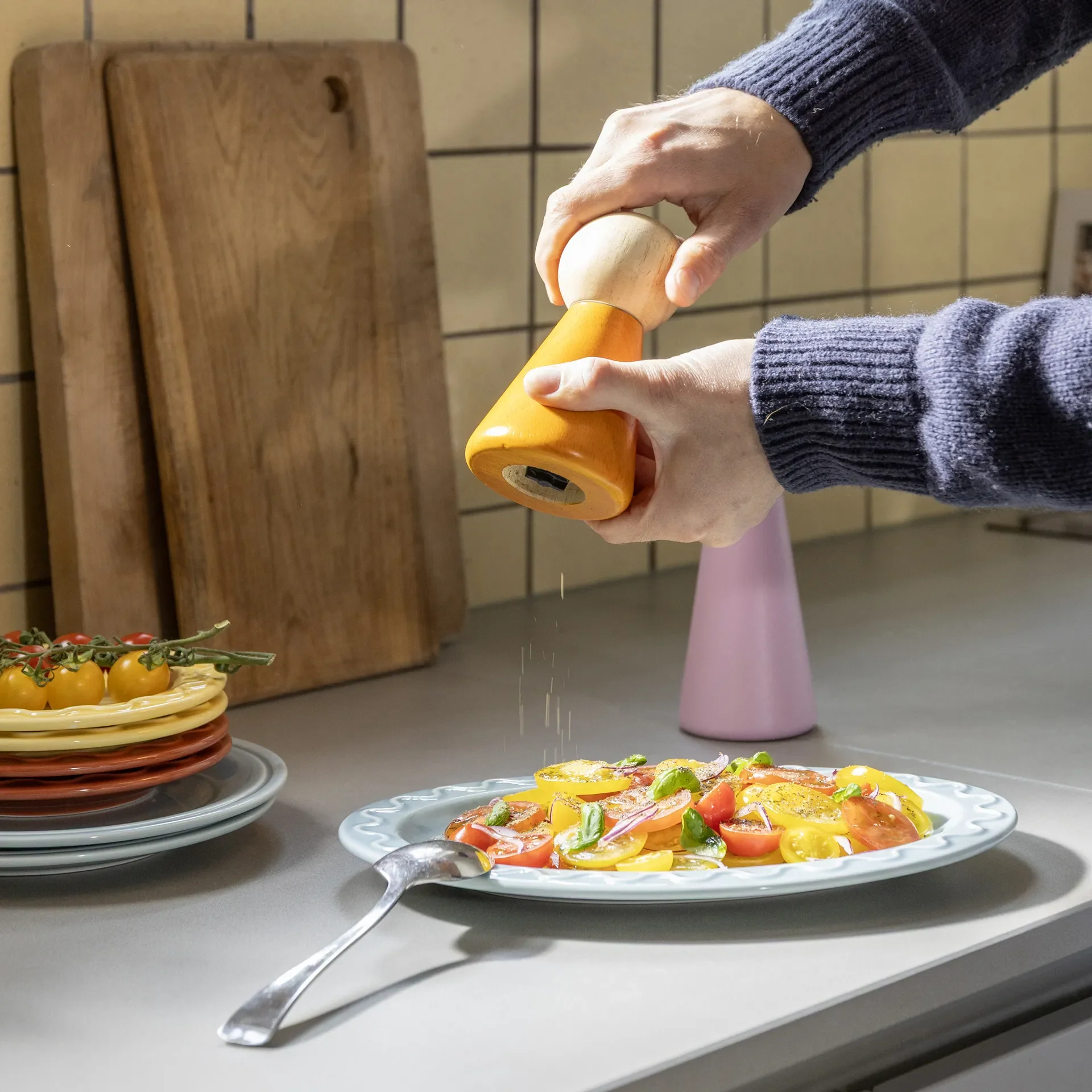 &klevering - Salt & Pepper - Halma Small Orange - Image 3