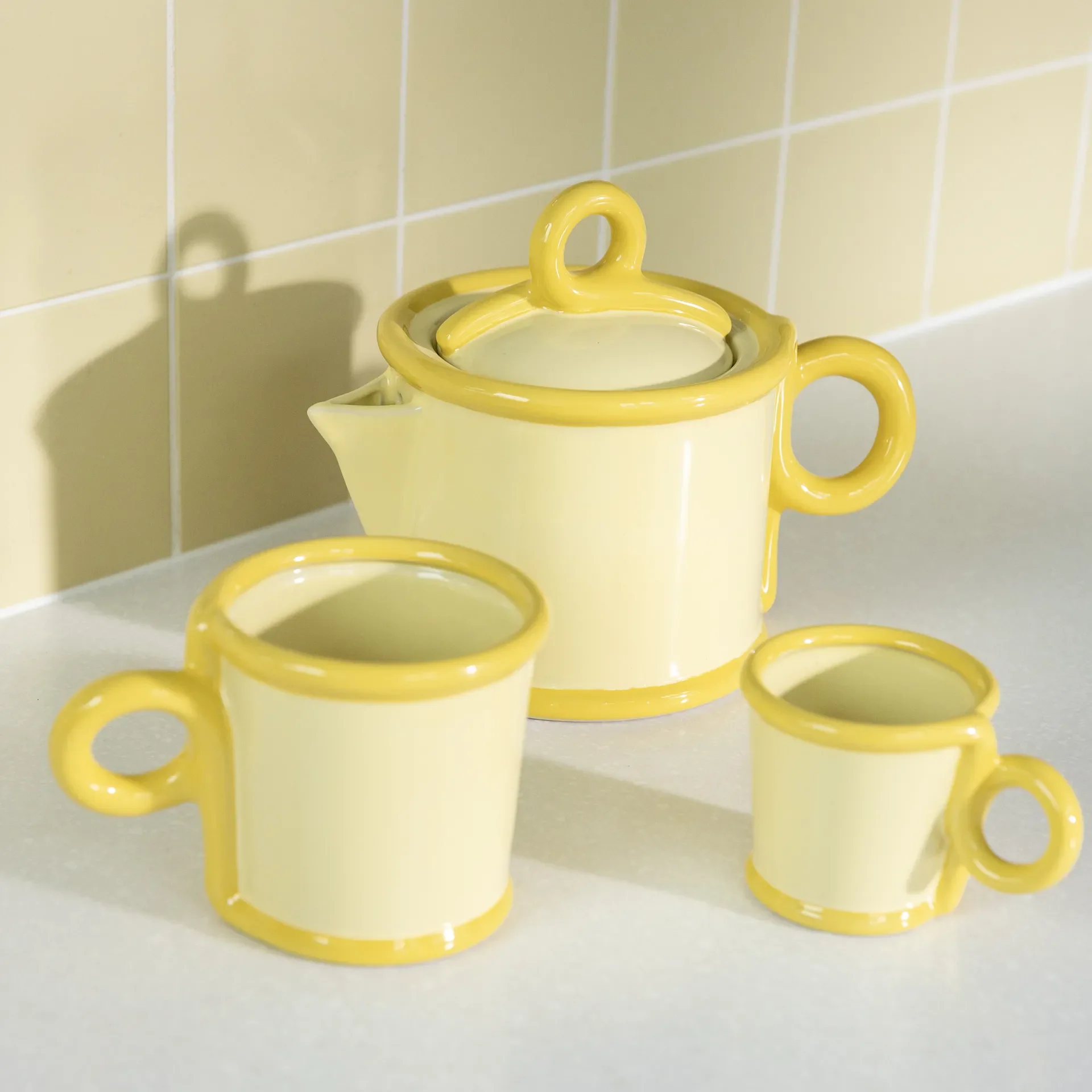 &Klevering - Teapot loop yellow - Image 2