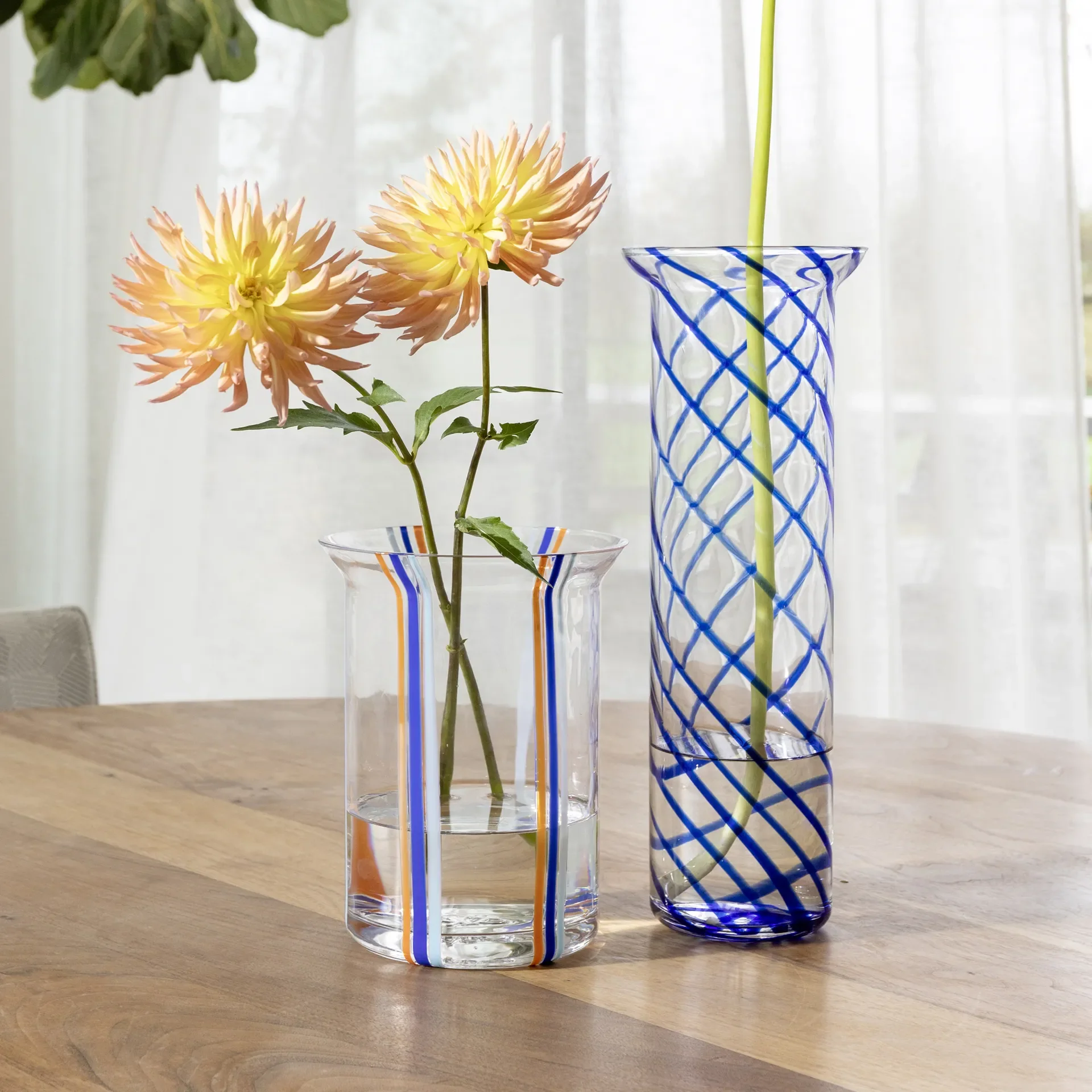 &klevering - Vase - Yogu Spiral Blue - Image 2