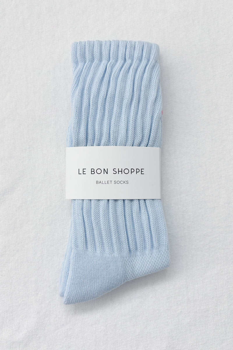 Le Bon Shoppe - Ballet Socks - Baby Blue - Image 2