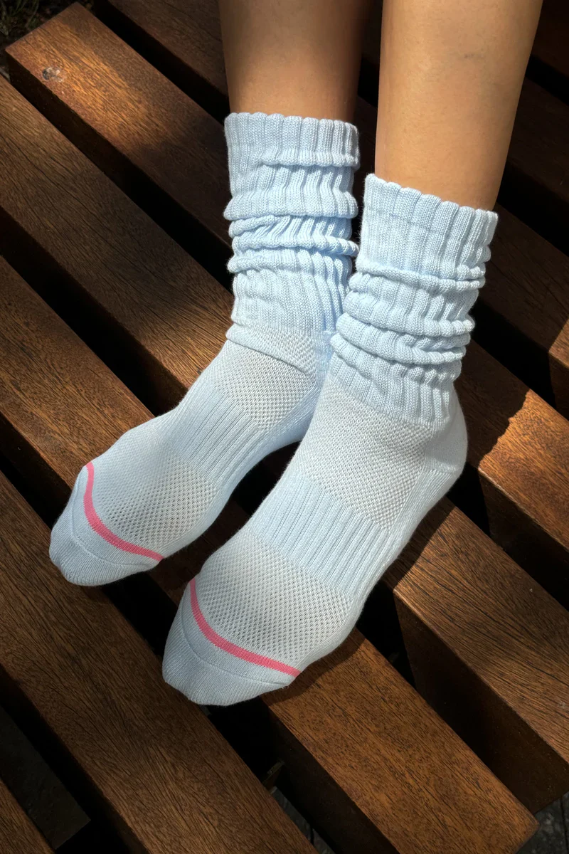 Le Bon Shoppe - Ballet Socks - Baby Blue - Image 4
