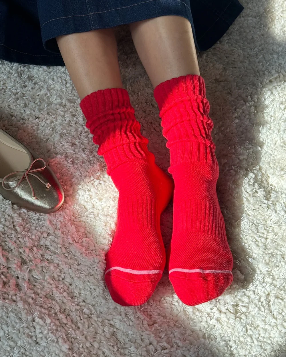 Le Bon Shoppe - Ballet Socks - Strawberry