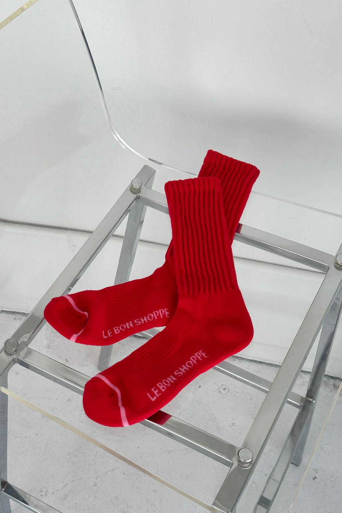 Le Bon Shoppe - Ballet Socks - Strawberry - Image 4