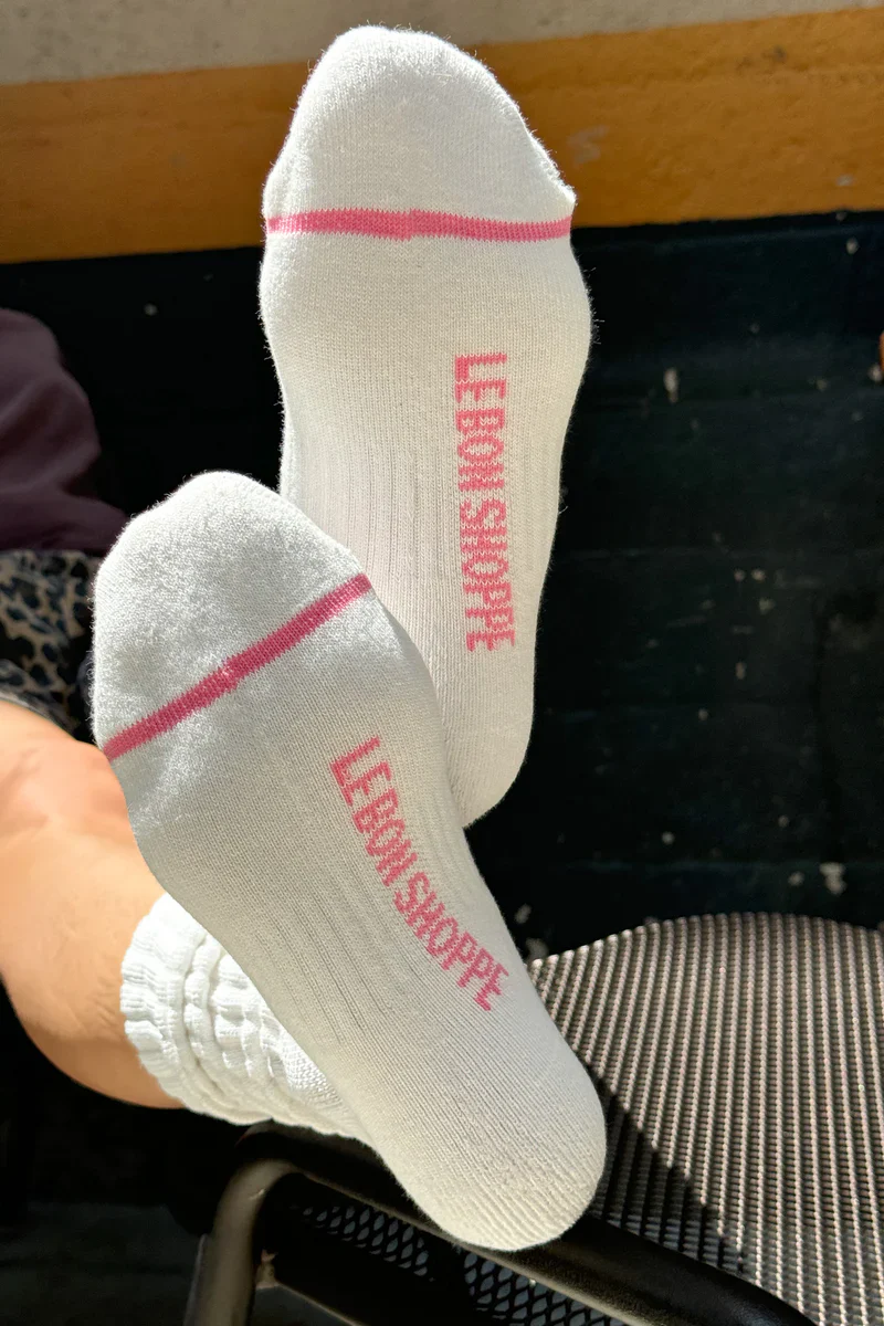 Le Bon Shoppe - Ballet Socks - White - Image 4