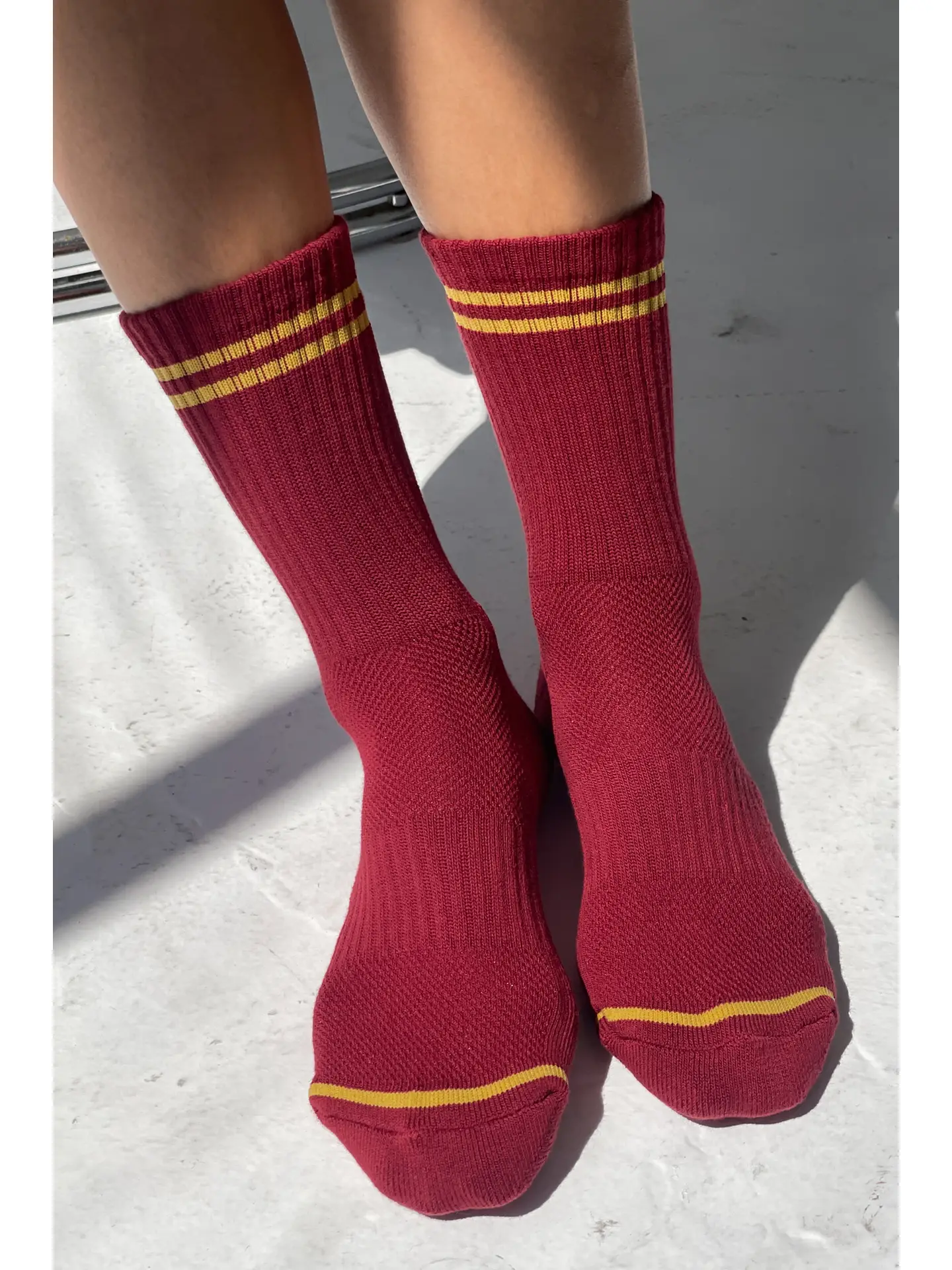 Le Bon Shoppe - Boyfriend Socks - Cardinal - Image 2