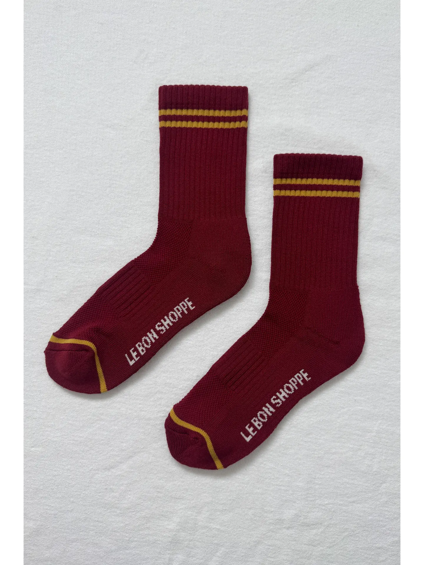 Le Bon Shoppe - Boyfriend Socks - Cardinal - Image 3