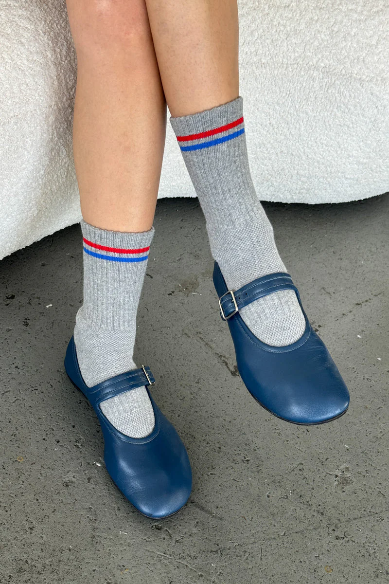 Le Bon Shoppe - Boyfriend Socks - True Grey - Image 3