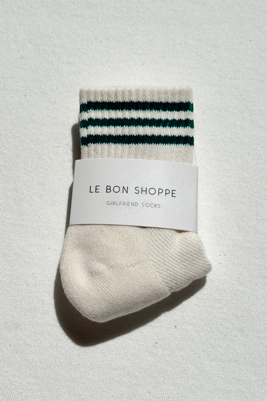 Le Bon Shoppe - Girlfriend Socks - Egret - Image 2