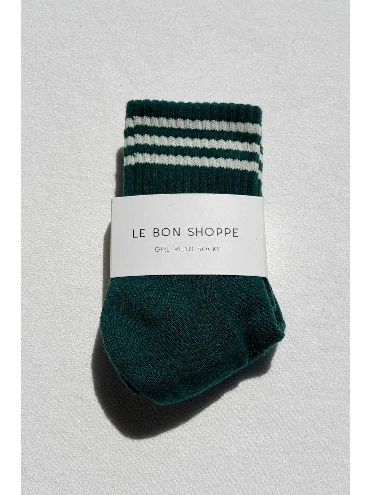 Le Bon Shoppe - Girlfriend Socks - Hunter Green - Image 4