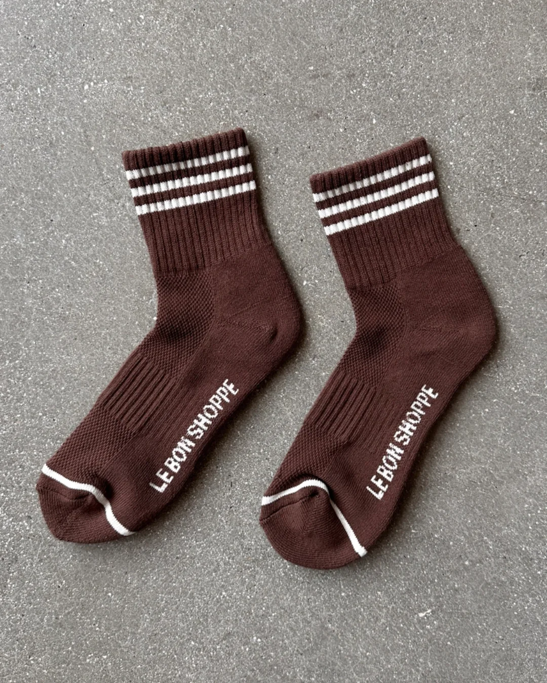 Le Bon Shoppe - Girlfriend Socks - Mahogany