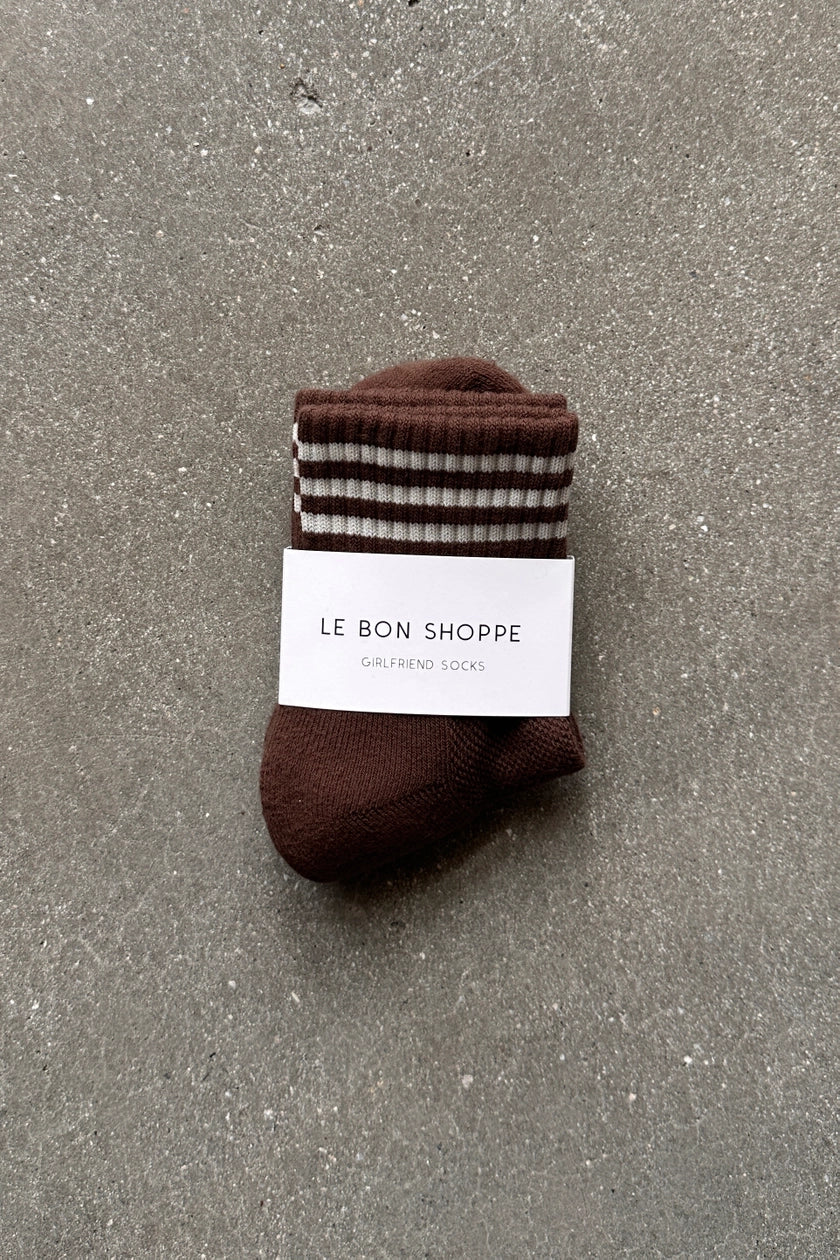 Le Bon Shoppe - Girlfriend Socks - Mahogany - Image 3