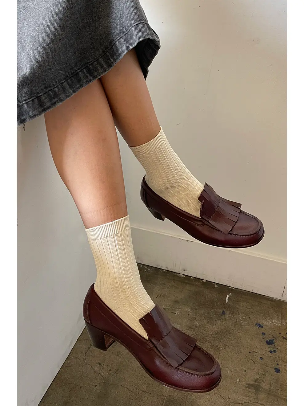 Le Bon Shoppe - Her Socks - Porcelain - Image 3